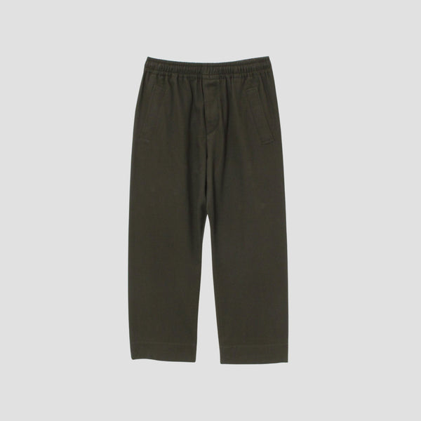 BRUSHED COTTON TWILL TROUSERS