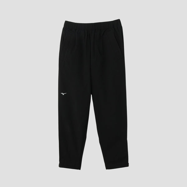 STRETCH POLYESTER HEAVY POPLIN TROUSERS