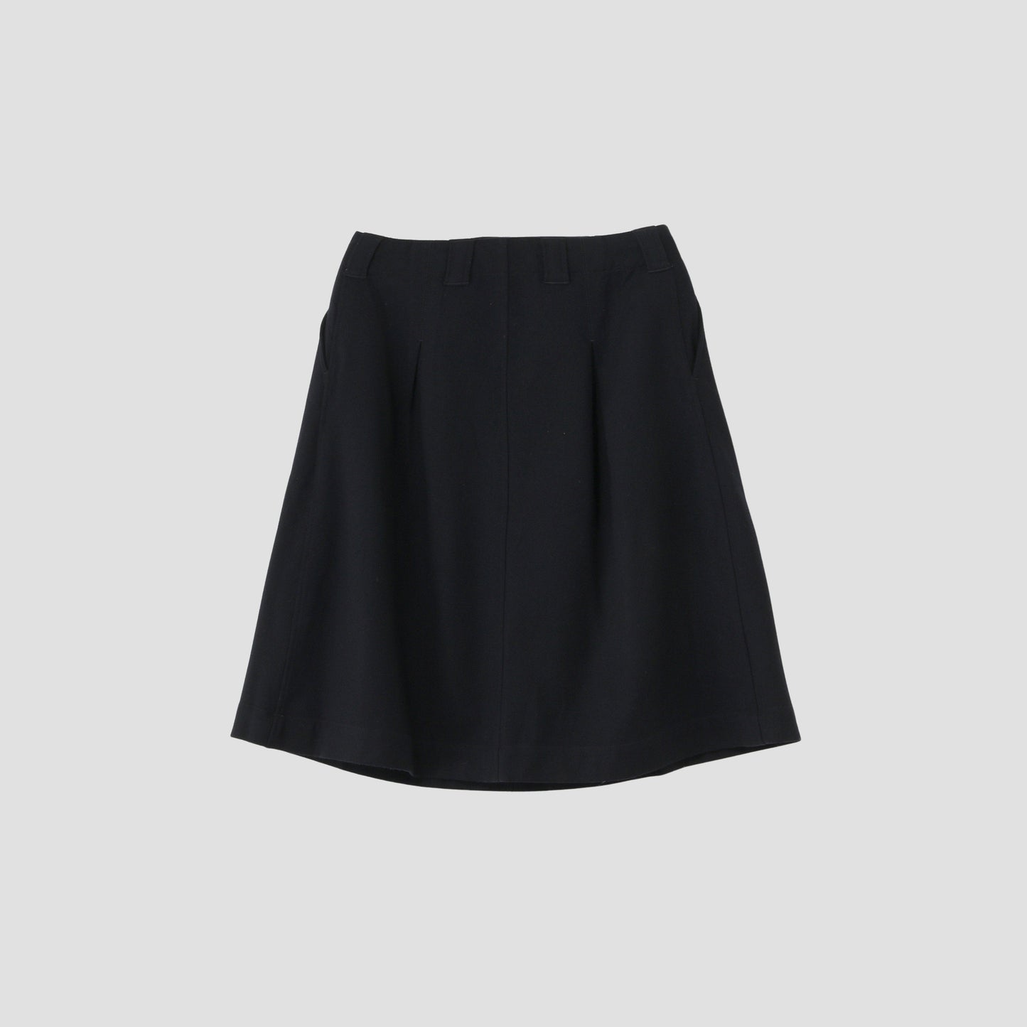 WOOL SERGE SKIRT