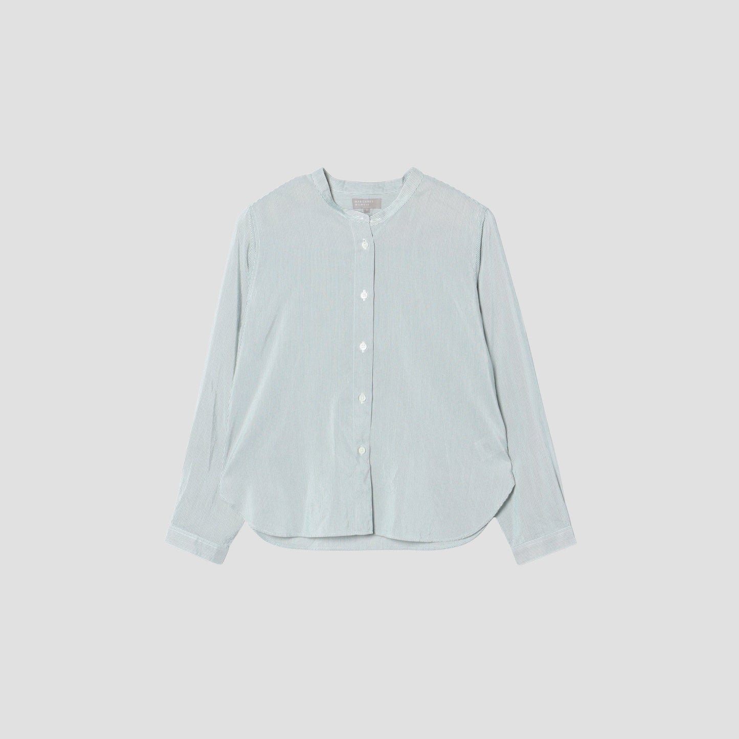 STRIPE SILK COTTON SHIRT