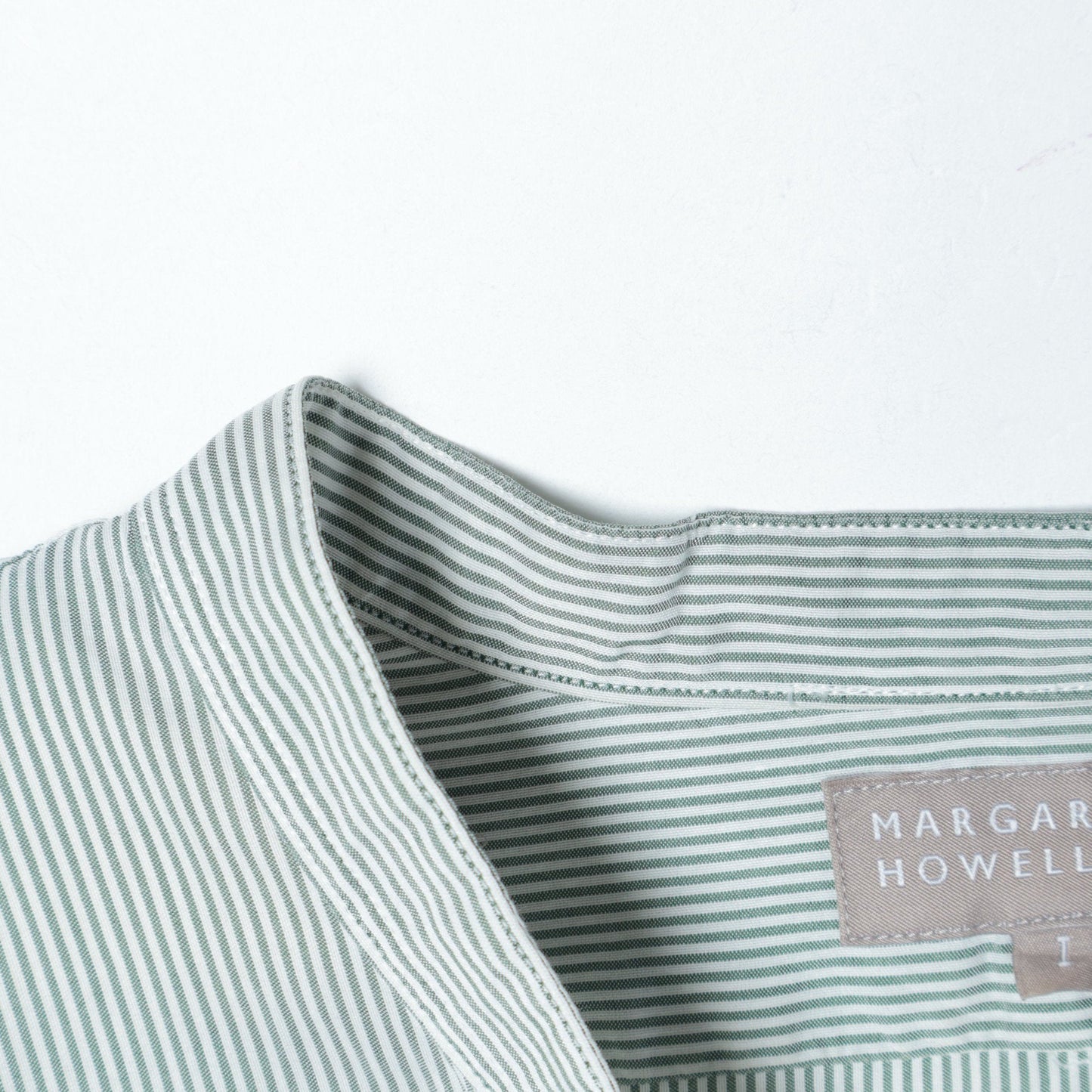 STRIPE SILK COTTON SHIRT