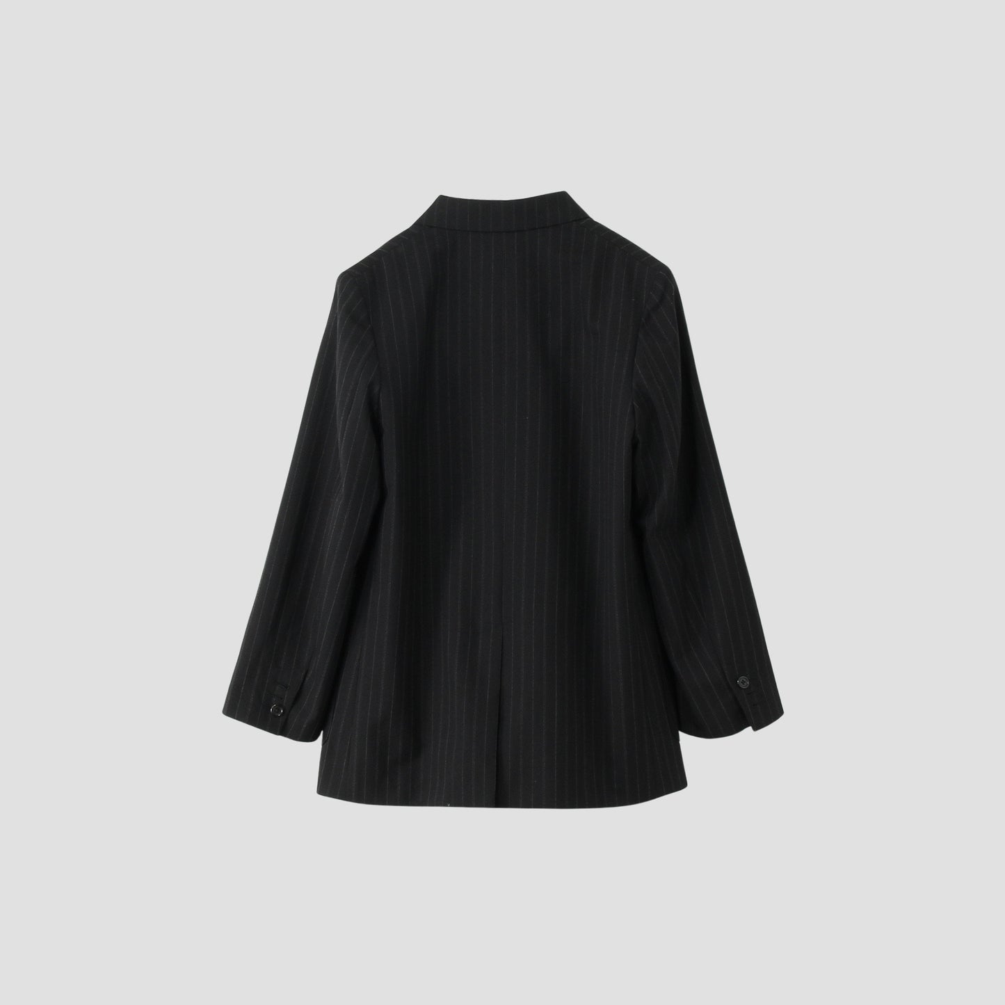 STRIPE WOOL PLAINWEAVE JACKET