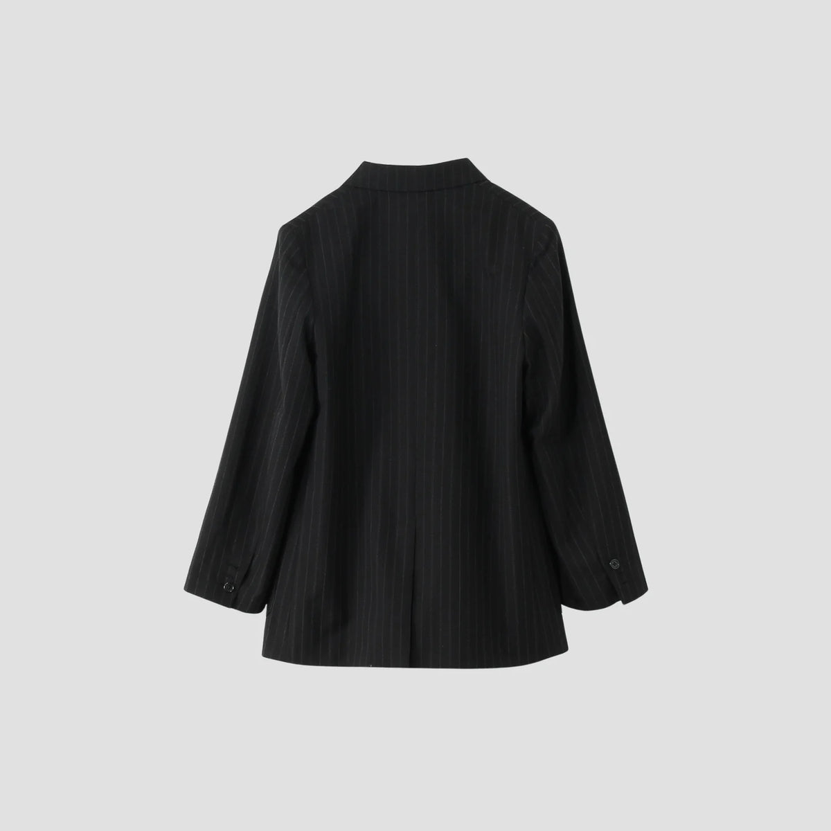 STRIPE WOOL PLAINWEAVE JACKET