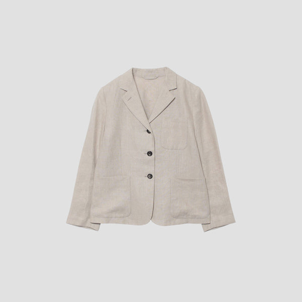 LINEN HOPSACK JACKET