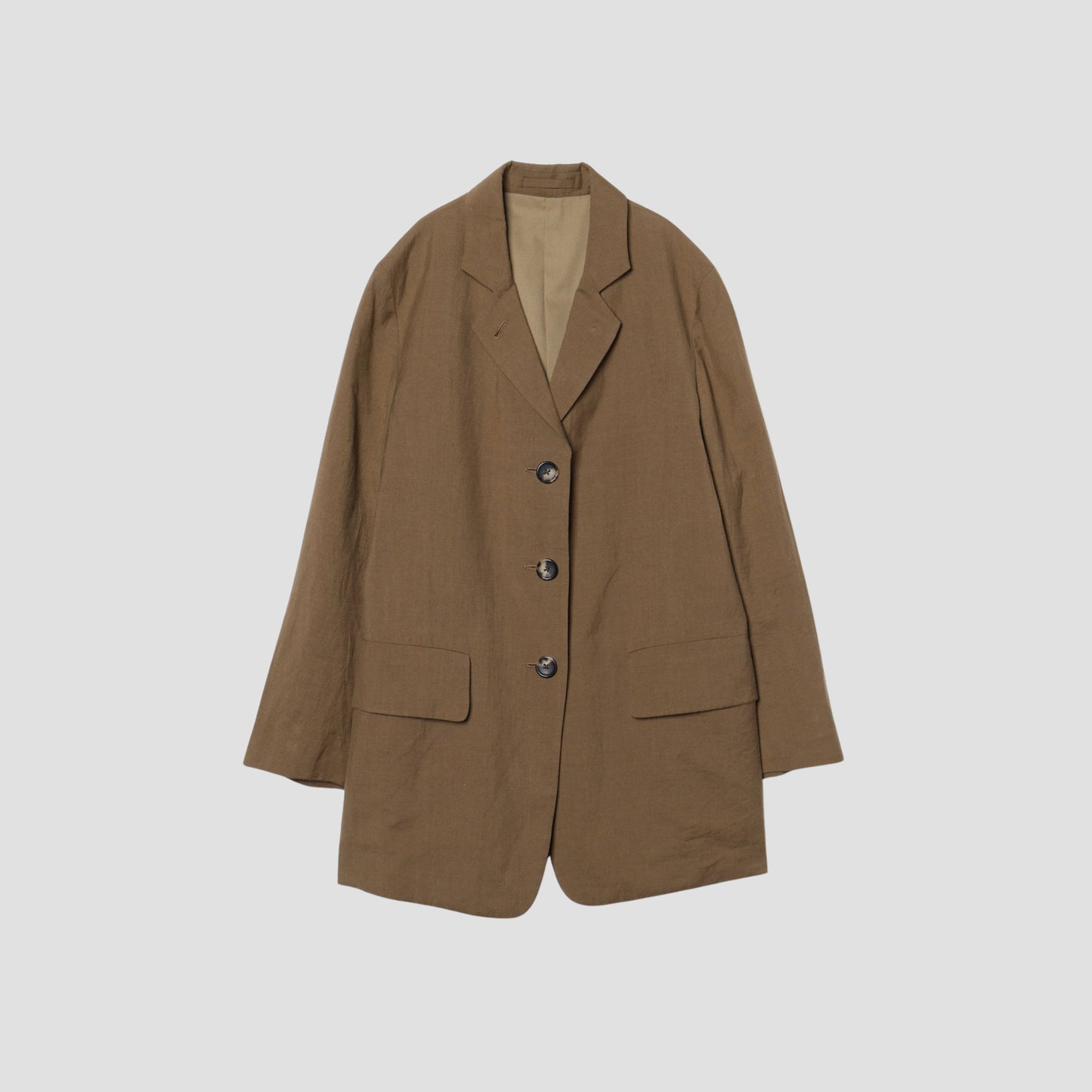 SOFT WOOL LINEN JACKET