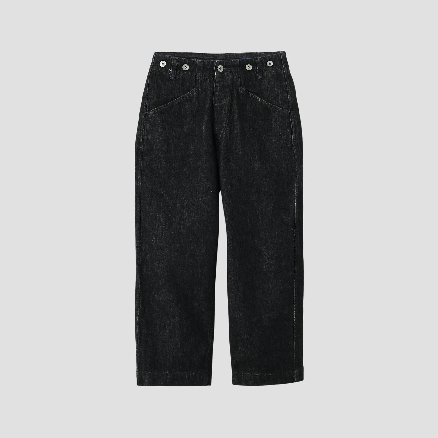 CANTON BLACK DENIM TROUSERS