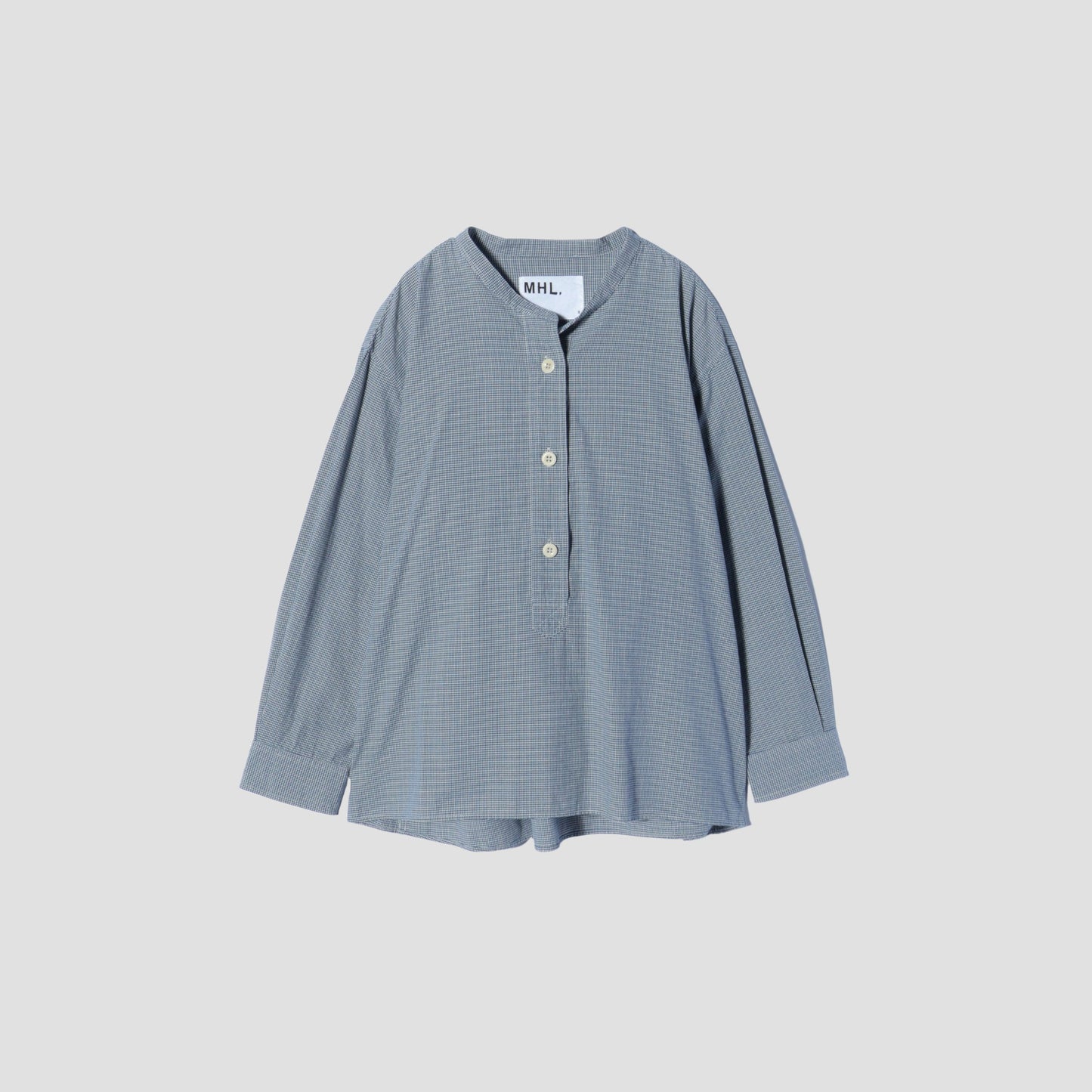 TINY GINGHAM COTTON SHIRT