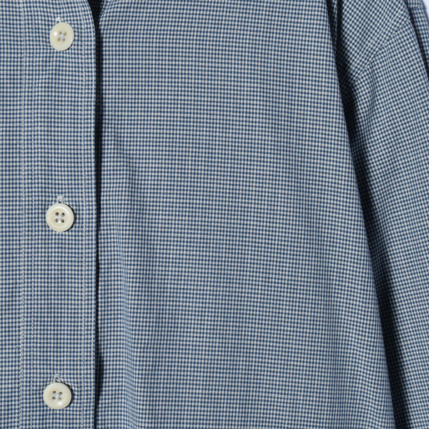 TINY GINGHAM COTTON SHIRT