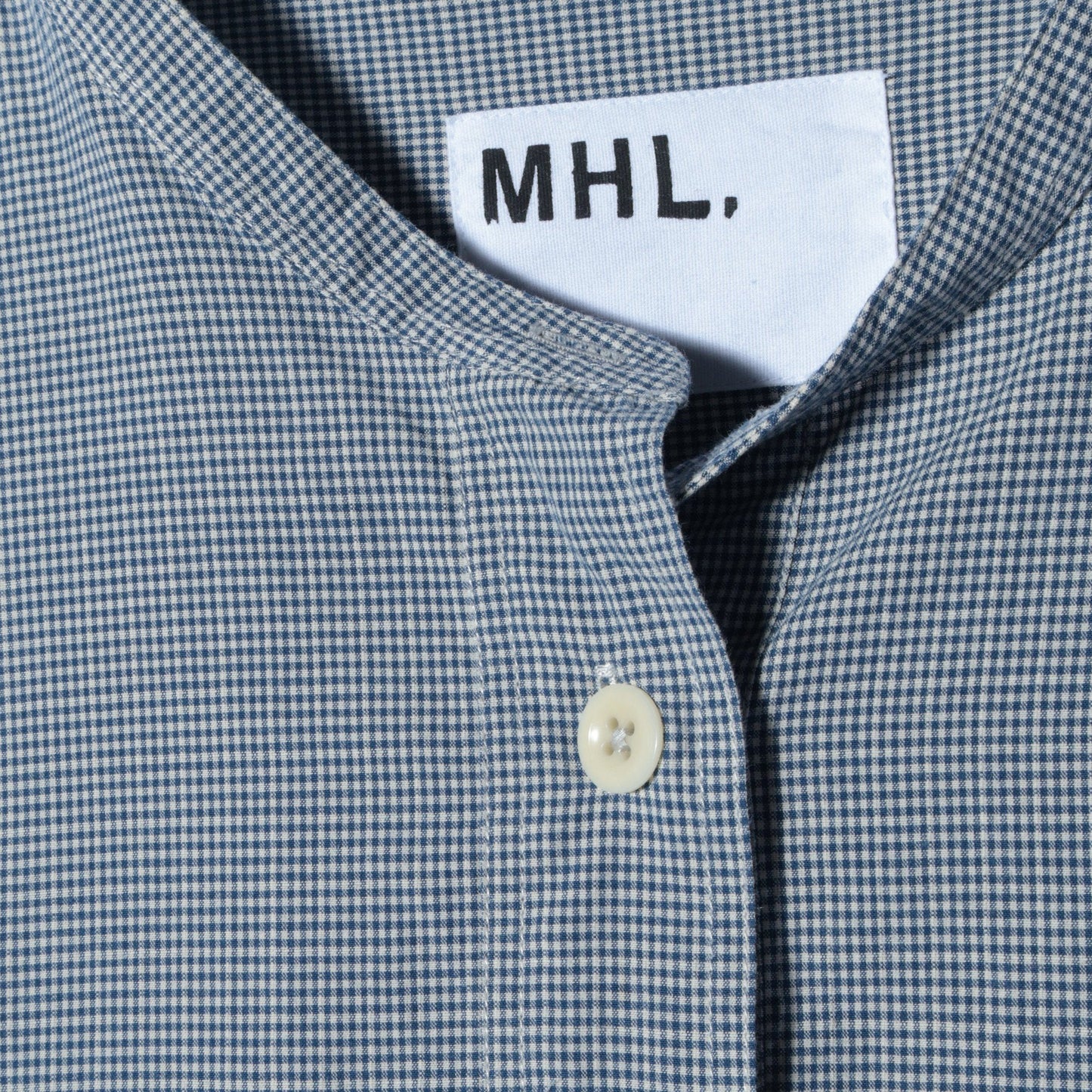 TINY GINGHAM COTTON SHIRT