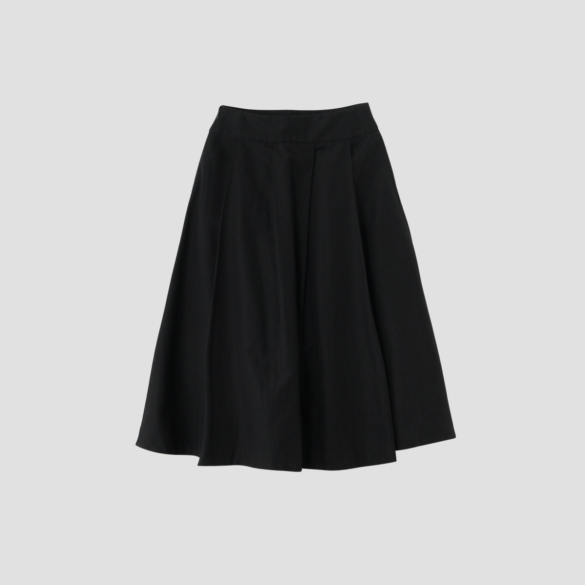COTTON LINEN DRILL SKIRT