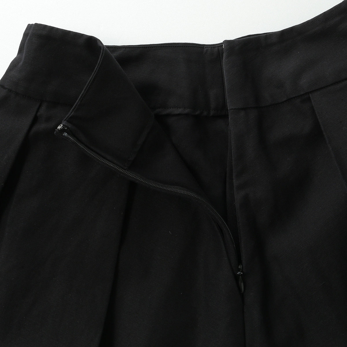 COTTON LINEN DRILL SKIRT