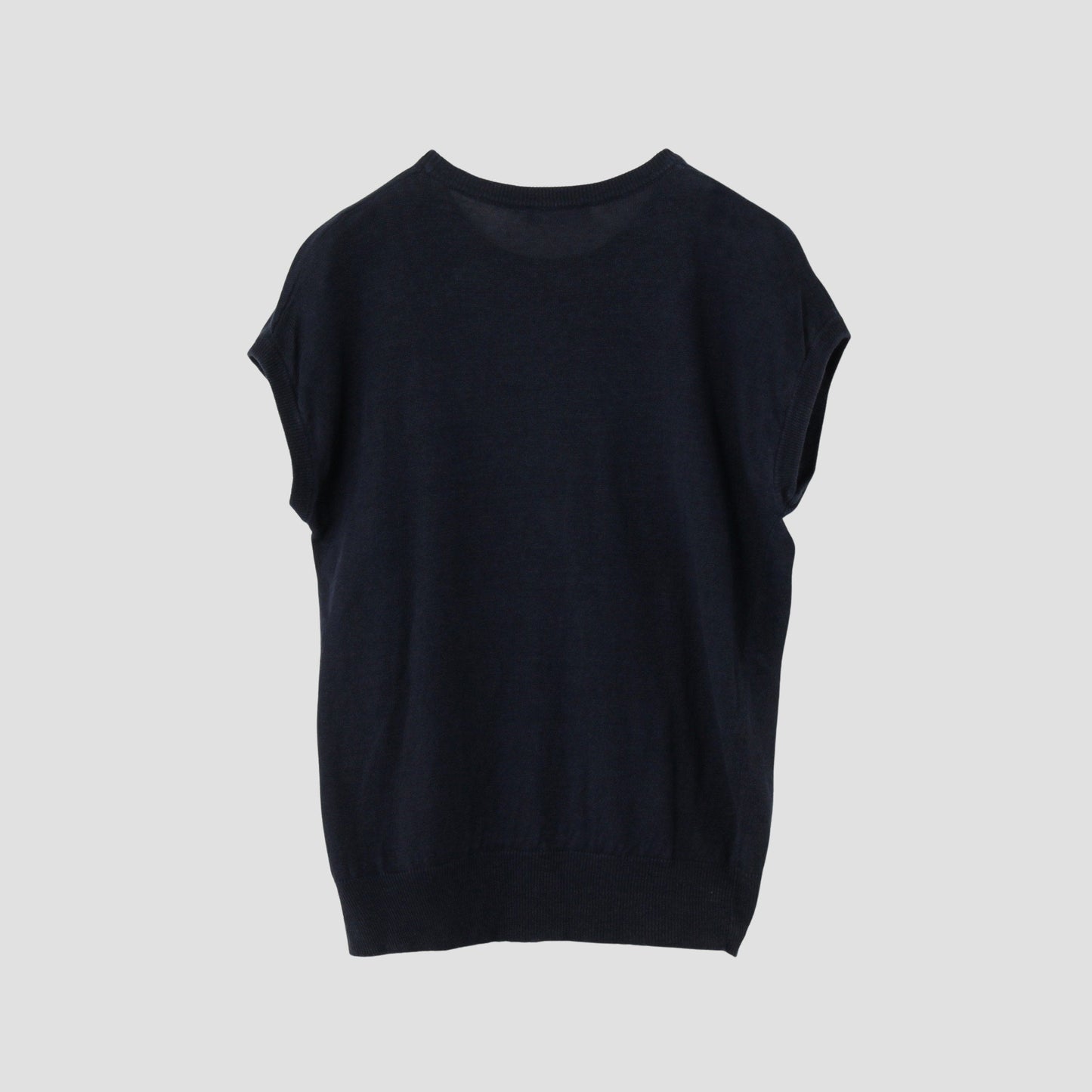 LINEN SLIPOVER KNIT