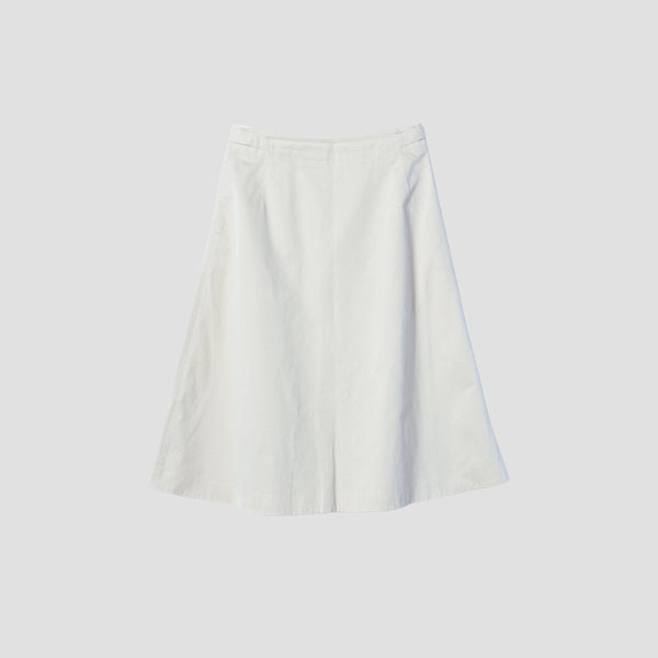 COTTON TWILL SKIRT