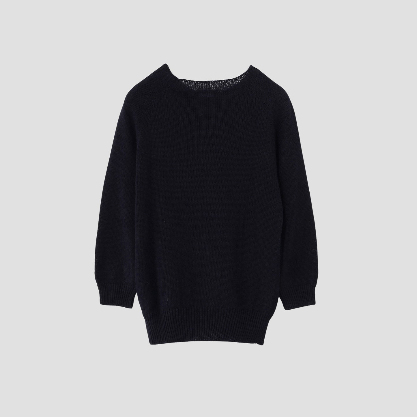 LONG SLEEVE CREW NECK KNIT