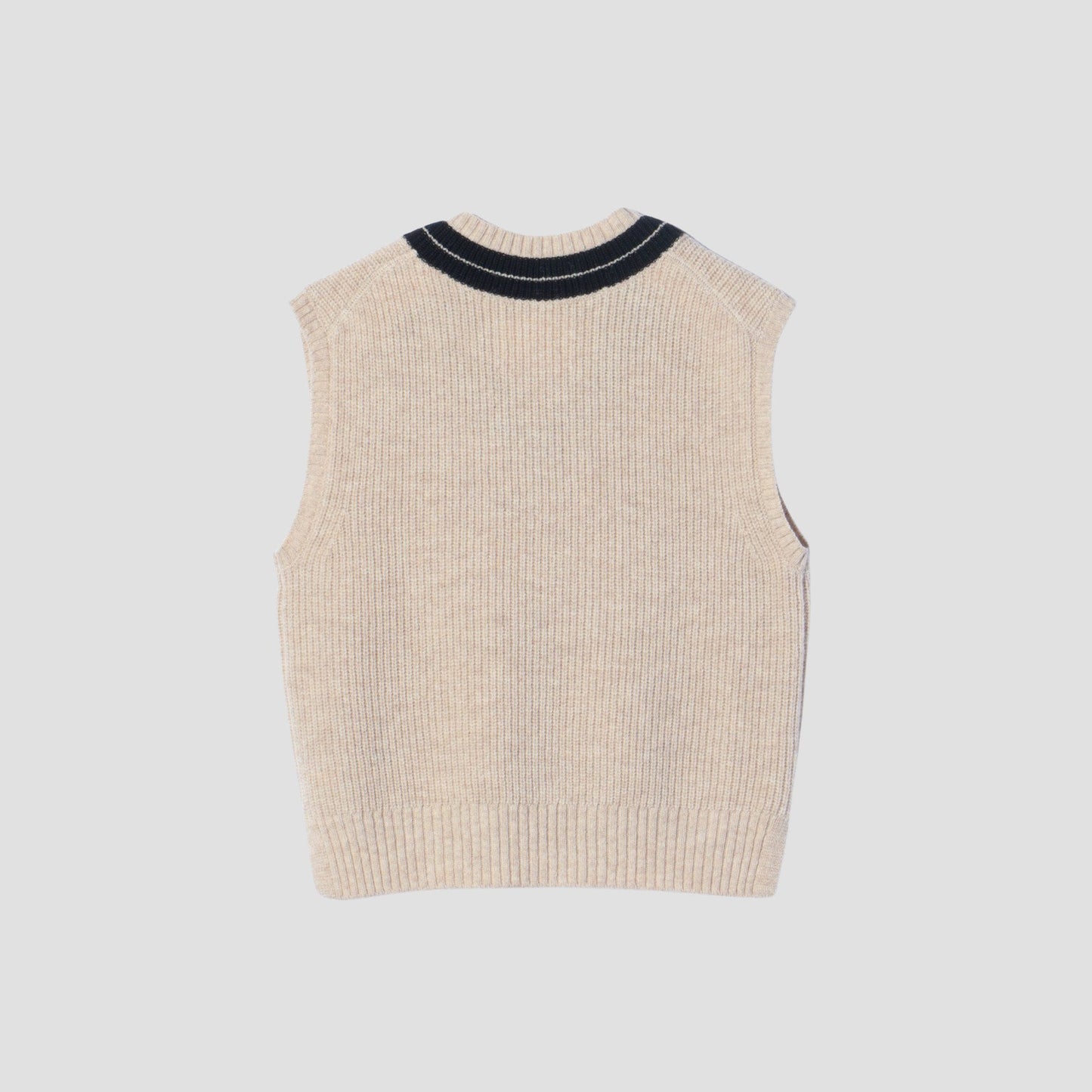 TOUGH WOOL RIB KNIT