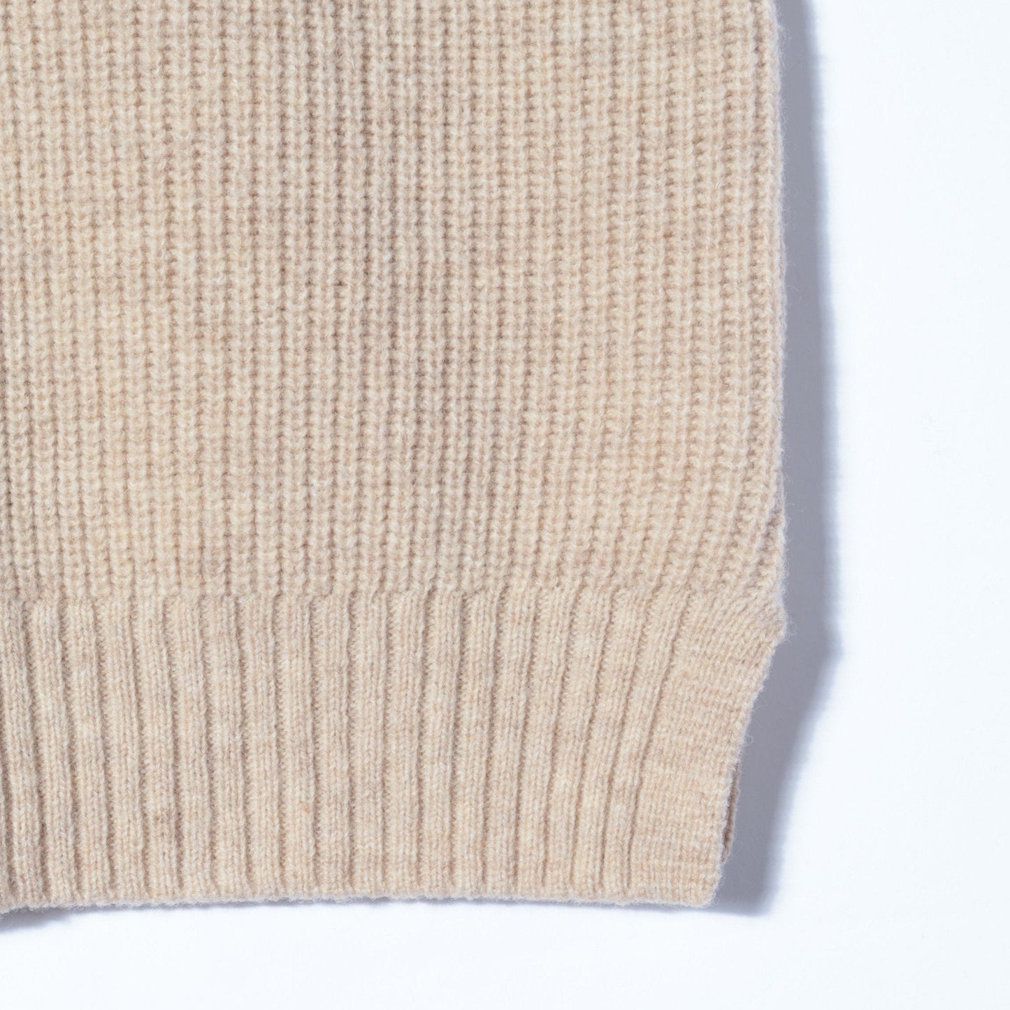 TOUGH WOOL RIB KNIT