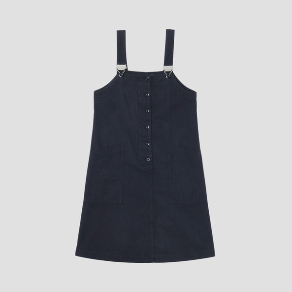 FADED TWILL DRESS