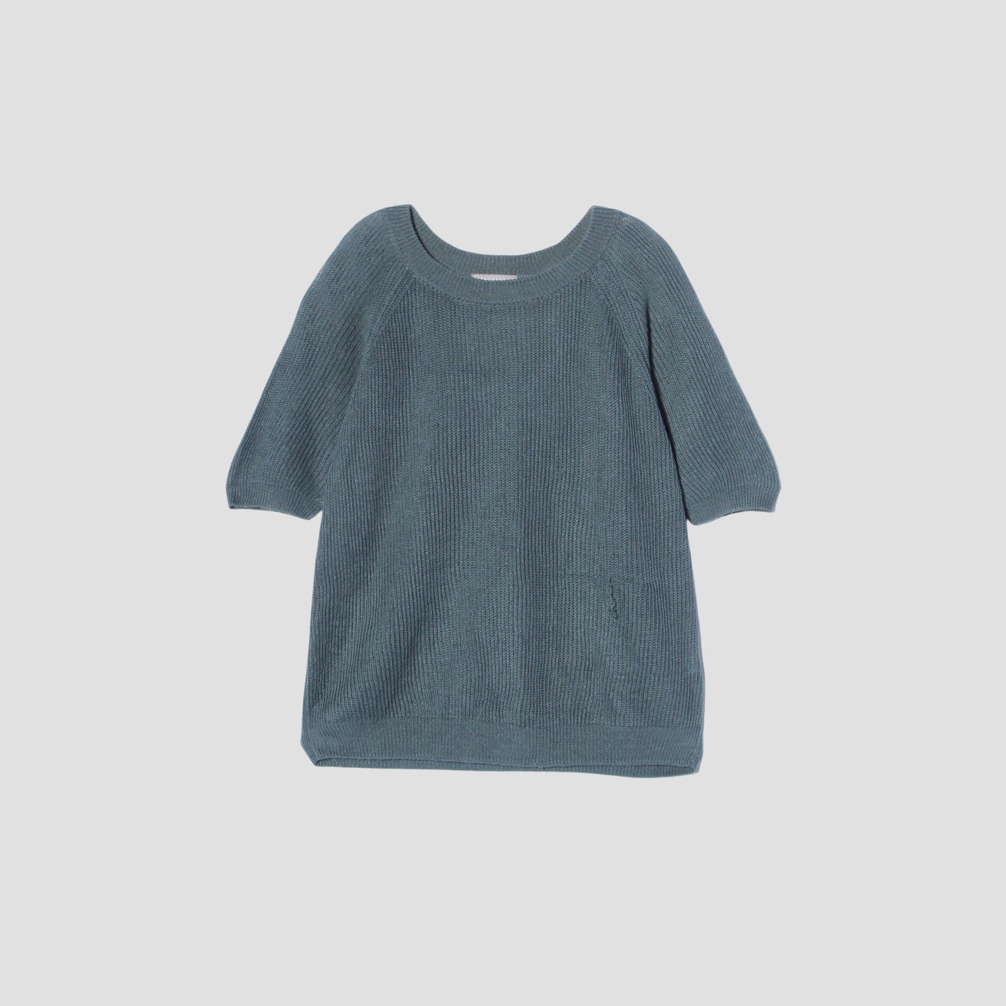 RIBBED LINEN KNIT