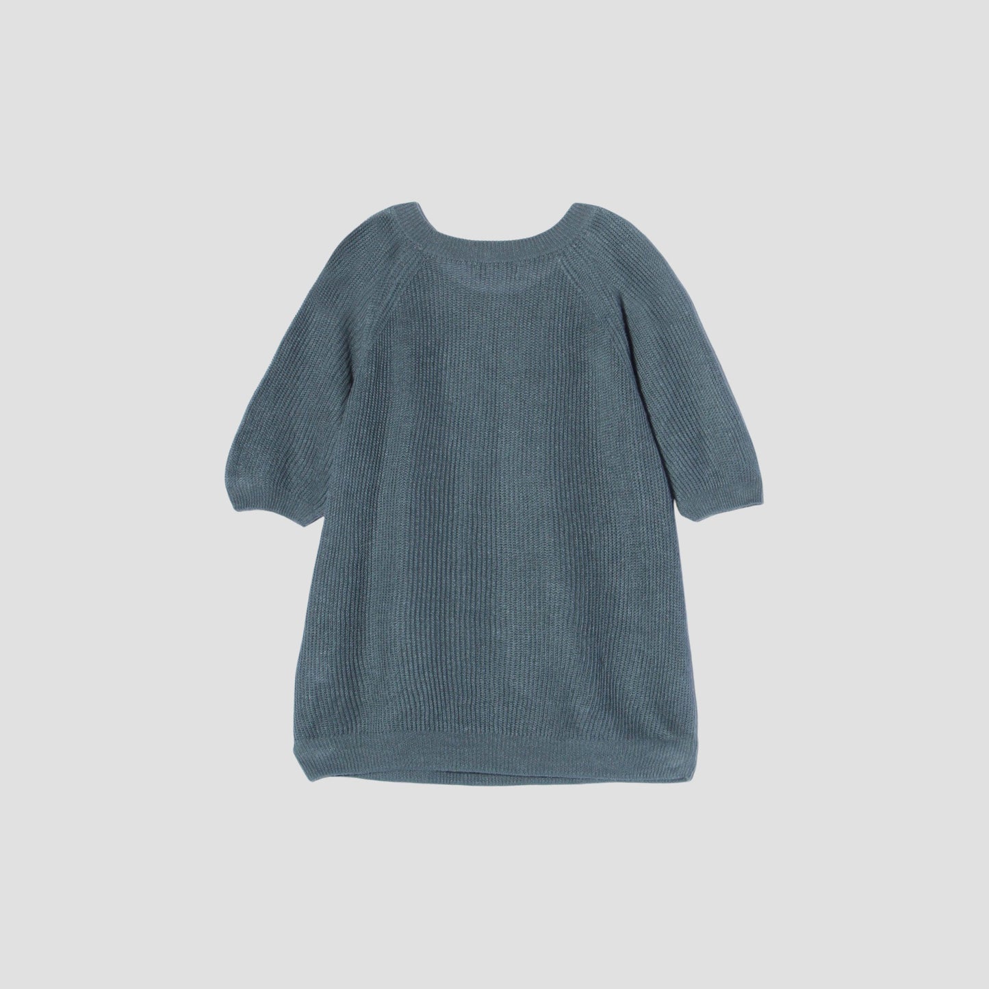 RIBBED LINEN KNIT