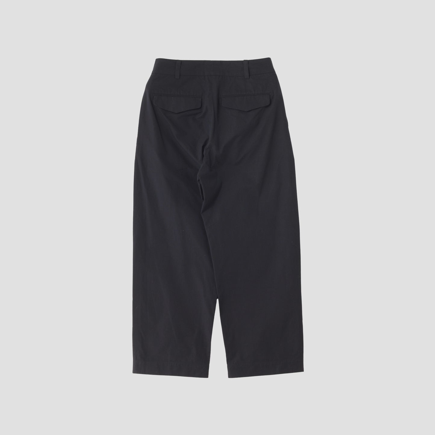 WASHED COTTON TROUSERS