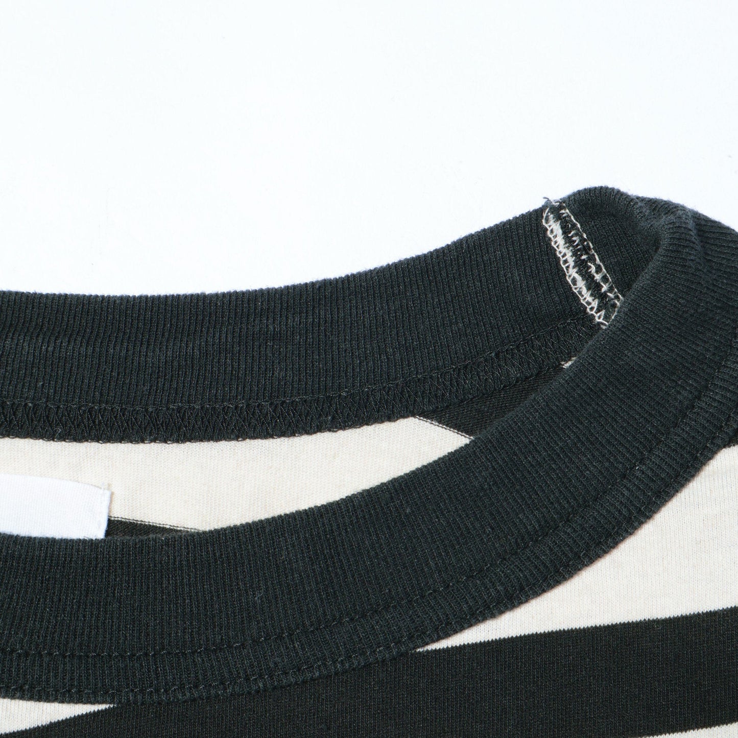 COTTON LINEN STRIPE JERSEY