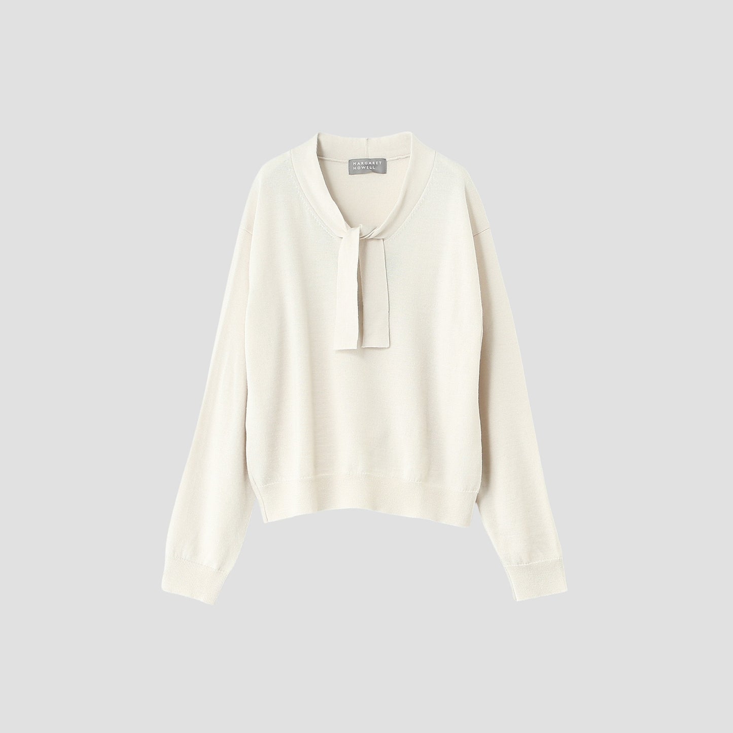 SEMI WORSTED WOOL KNIT