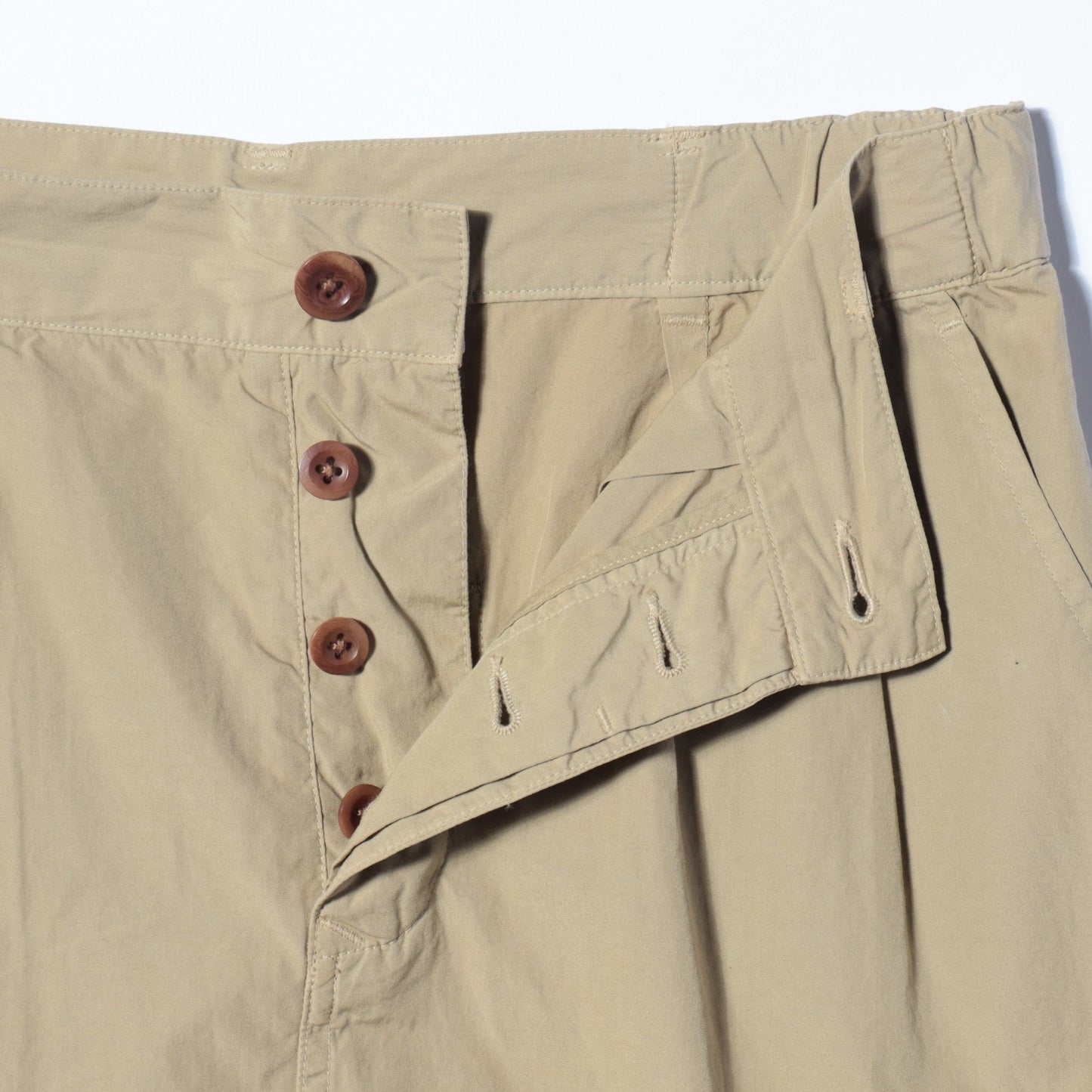 COMPACT TOUGH COTTON POPLIN SKIRT
