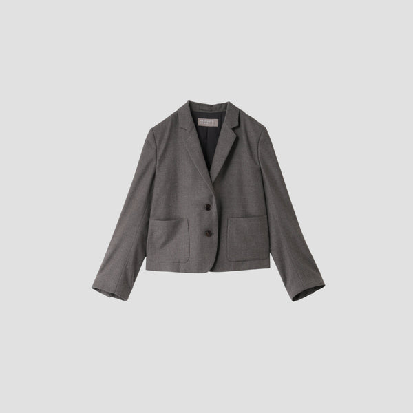 FINE WOOL FLANNEL JACKET