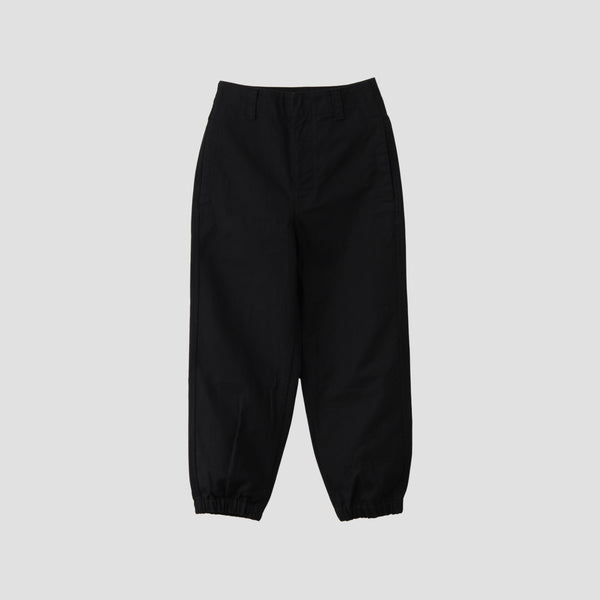 ORGANIC COTTON GABARDINE TROUSERS