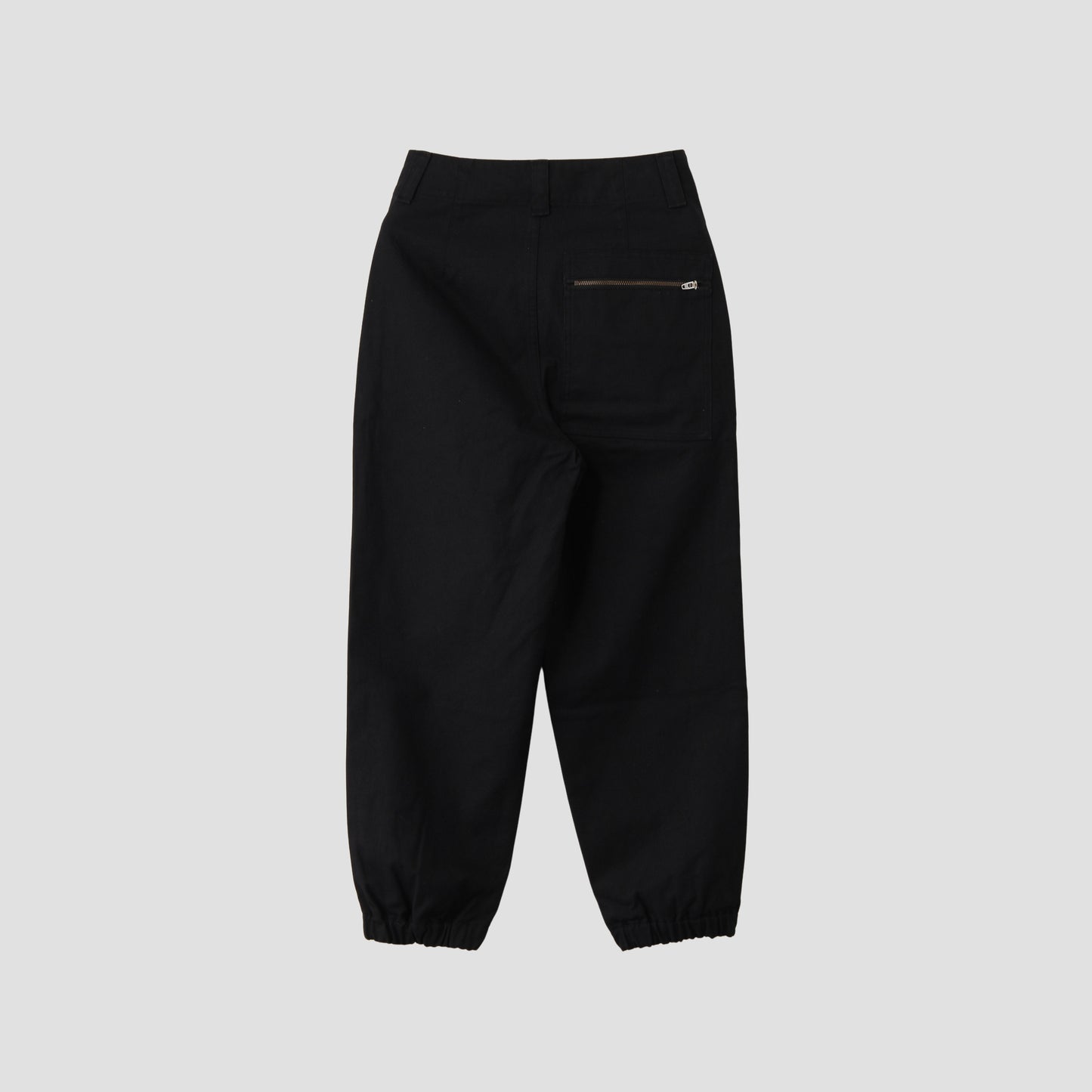 ORGANIC COTTON GABARDINE TROUSERS