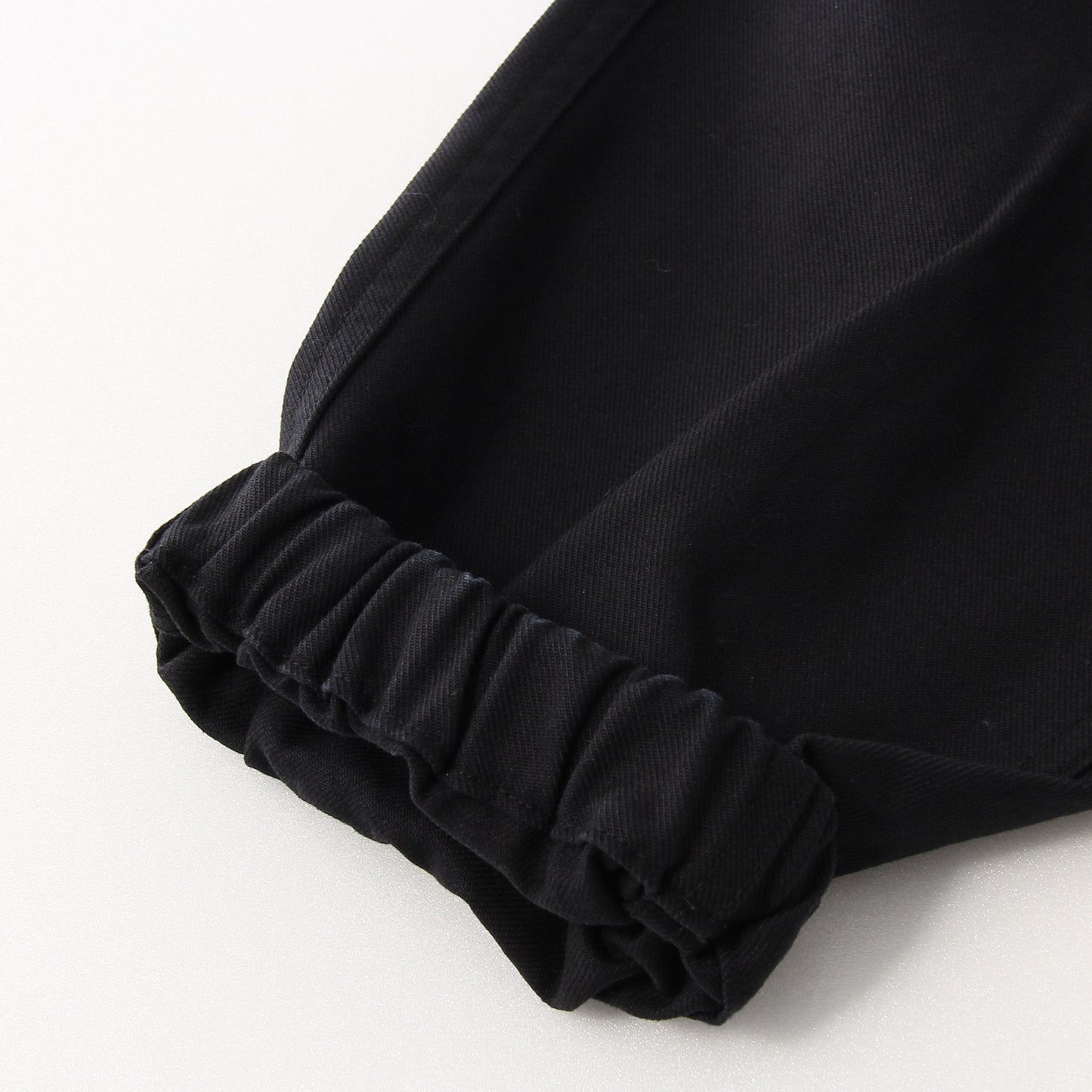 ORGANIC COTTON GABARDINE TROUSERS