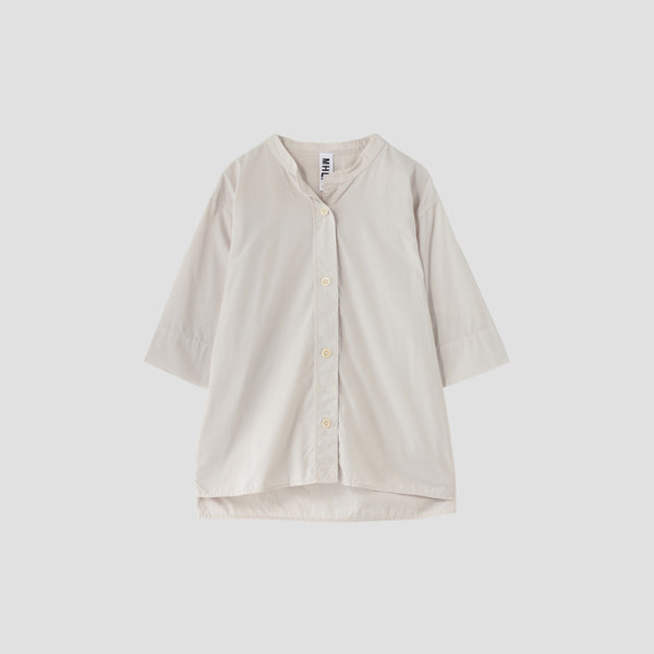 GARMENT DYE BASIC POPLIN SHIRT