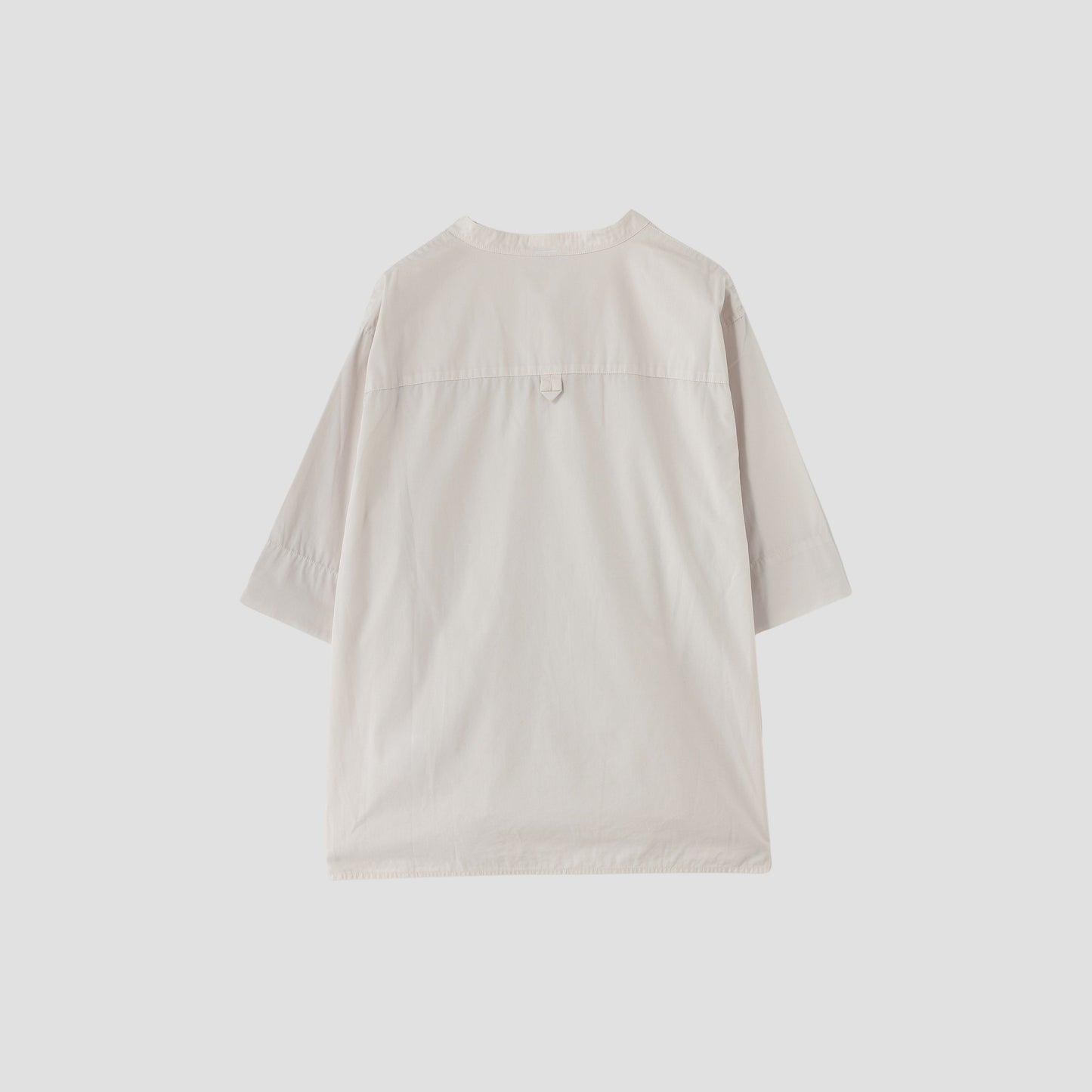 GARMENT DYE BASIC POPLIN SHIRT