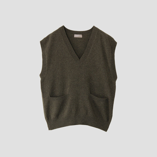 POCKET SLIPOVER KNIT