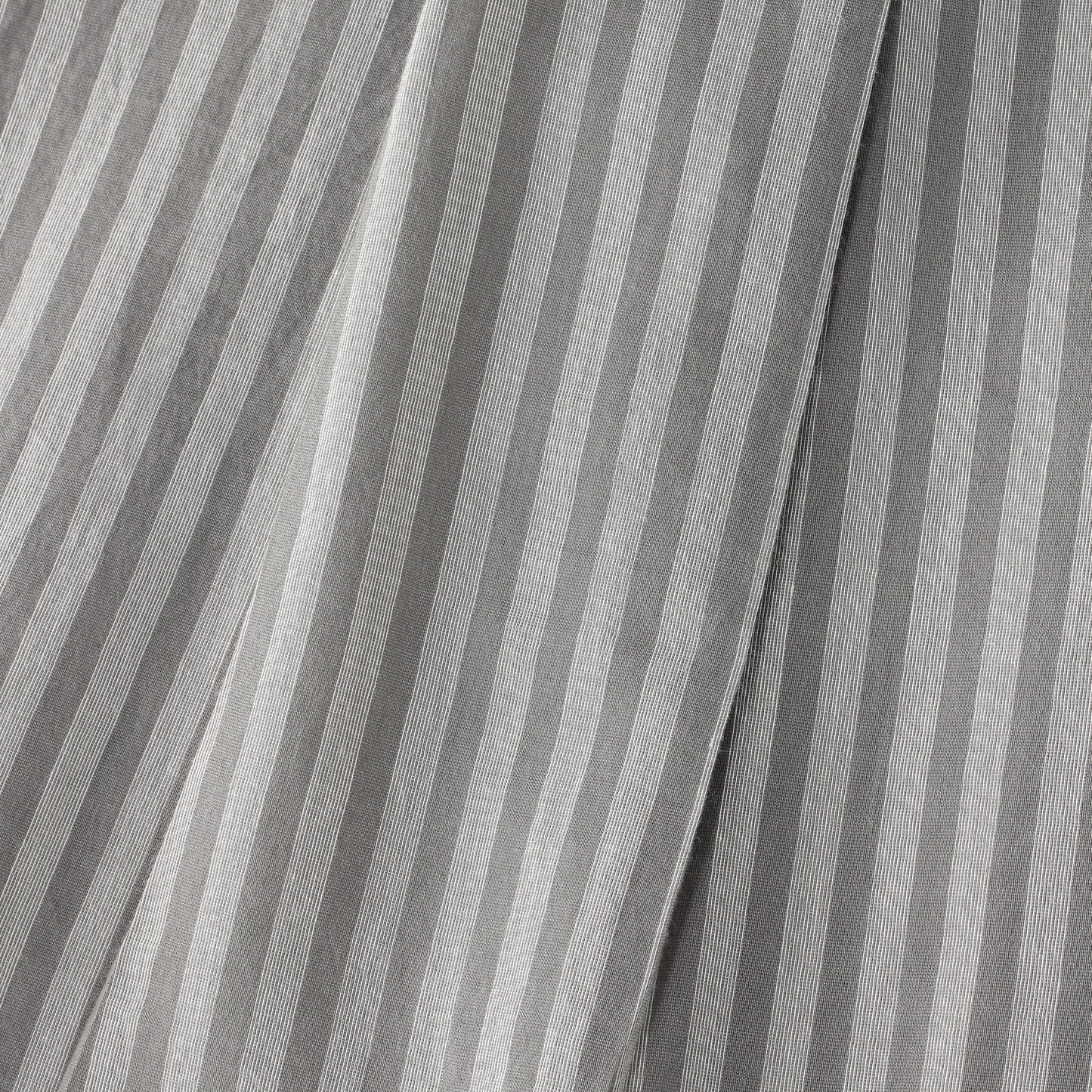 COTTON SILK STRIPE SHIRT