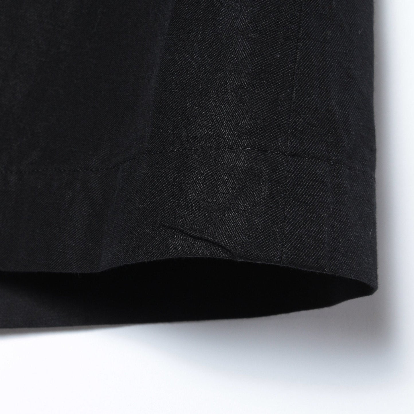 COTTON LINEN TWILL SKIRT