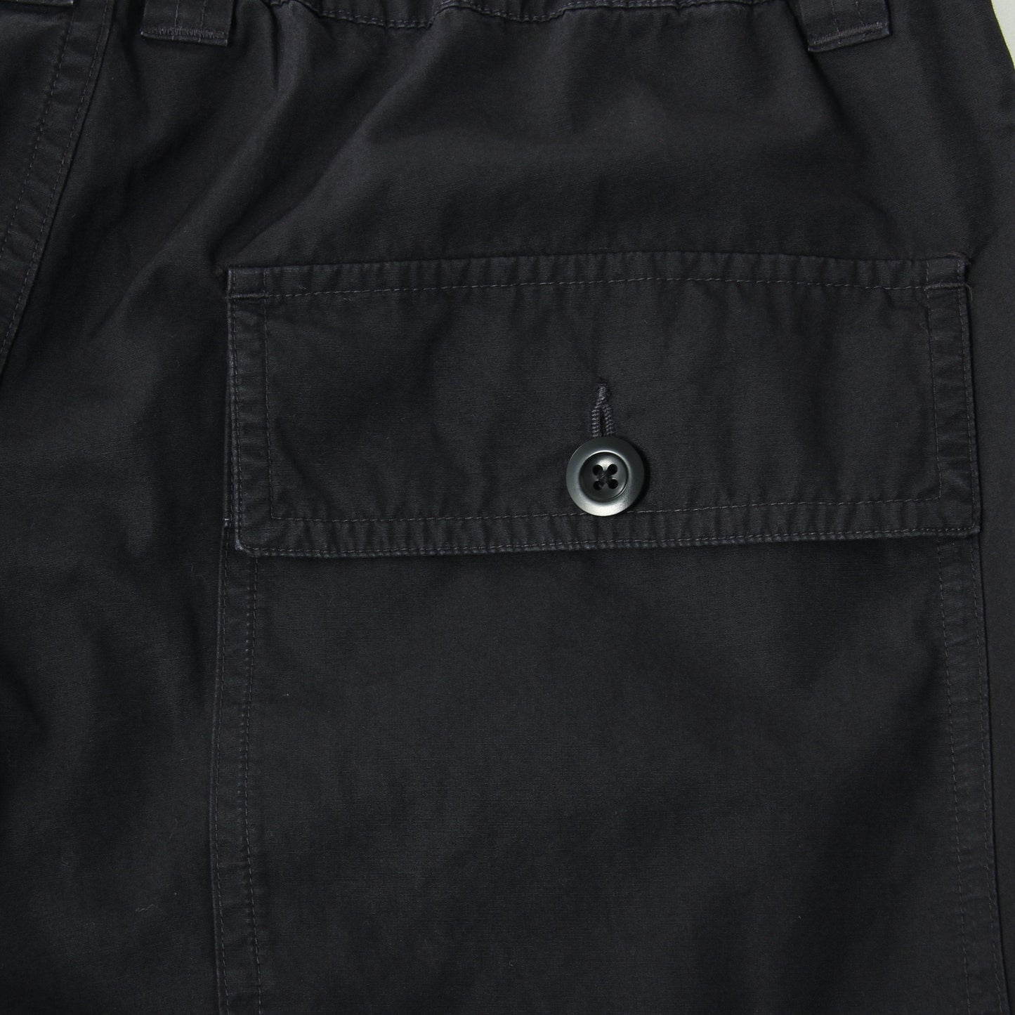 FINE COMPACT COTTON POPLIN TROUSERS