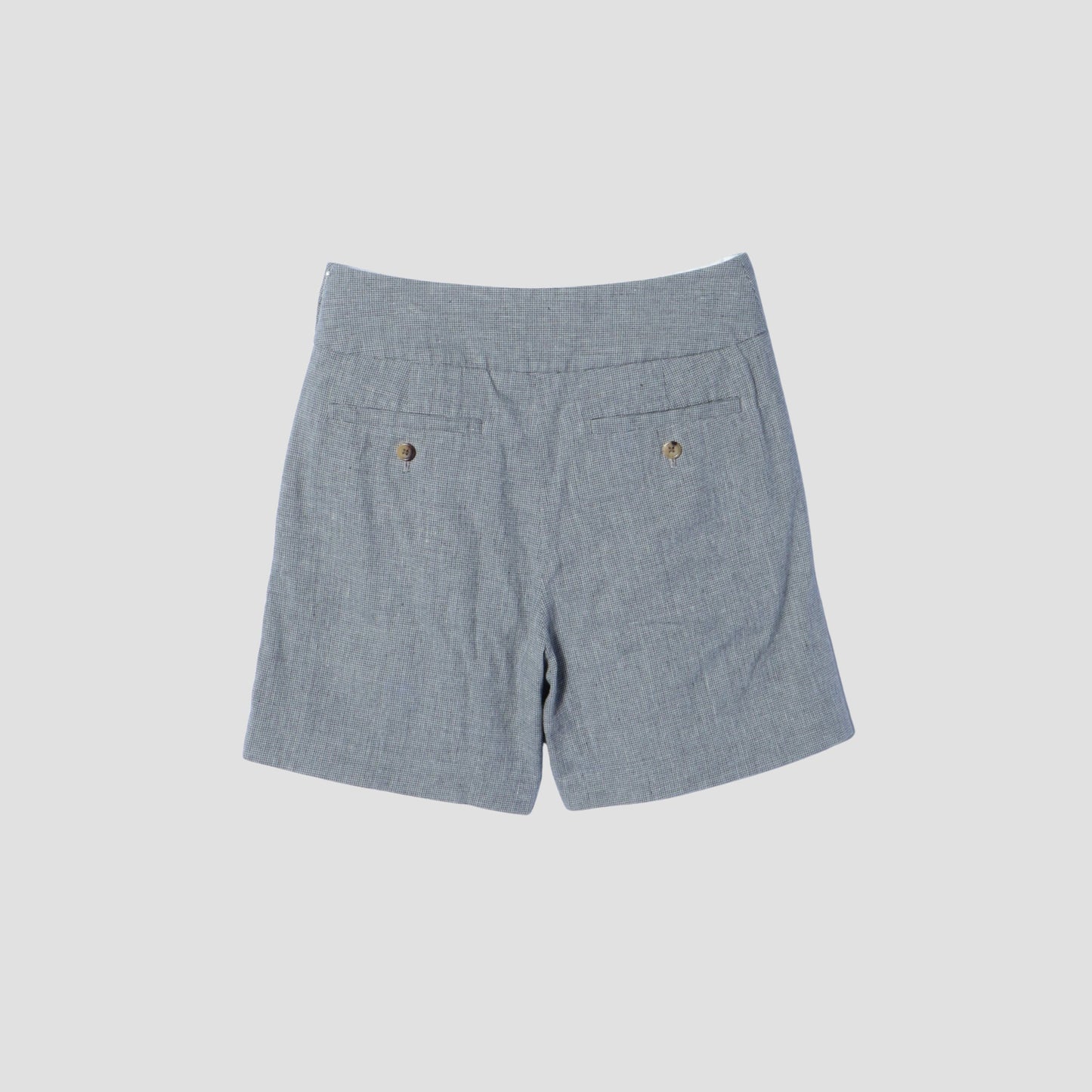 YARN DYE LINEN COTTON TROUSERS