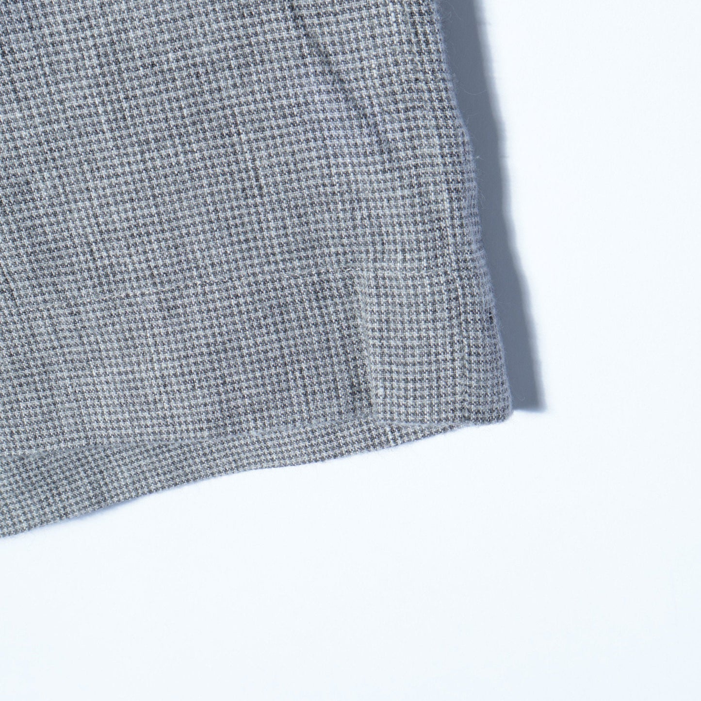 YARN DYE LINEN COTTON TROUSERS