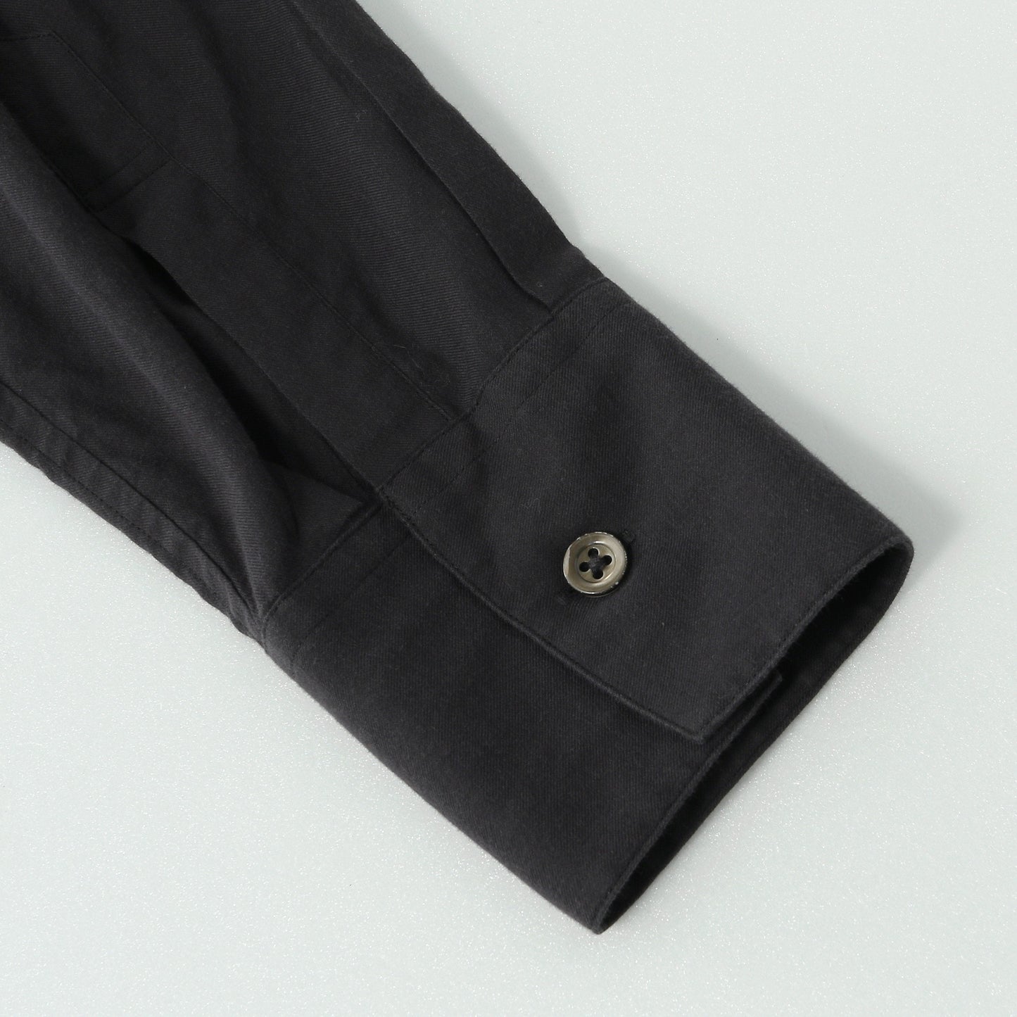PLAIN COTTON FLANNEL SHIRT