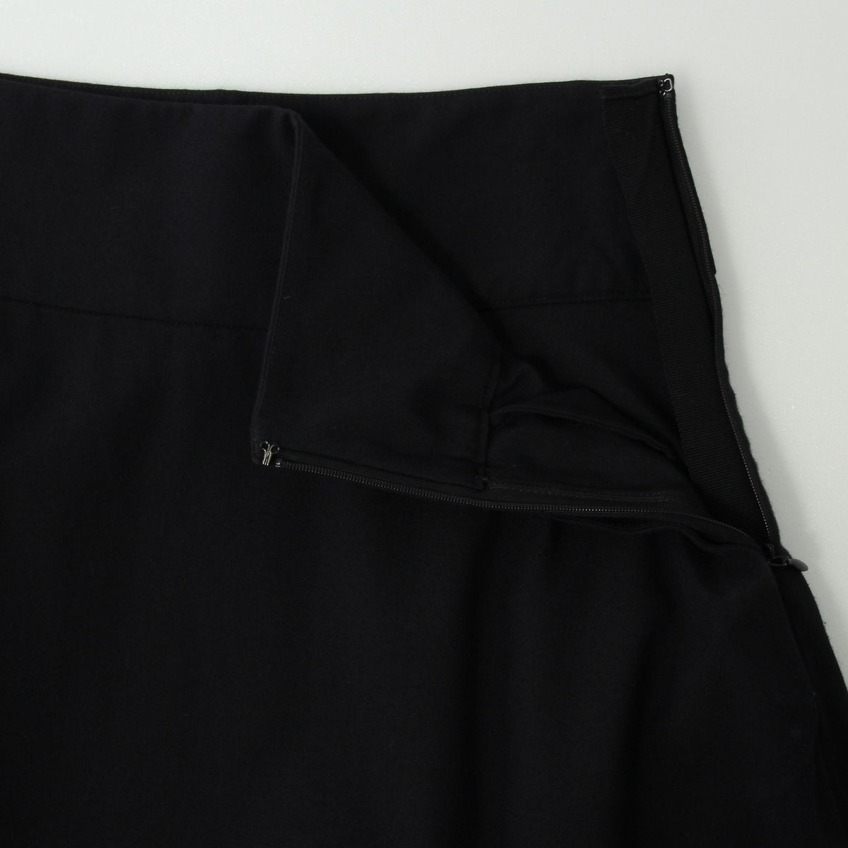 COTTON SILK PLAIN WEAVE SKIRT