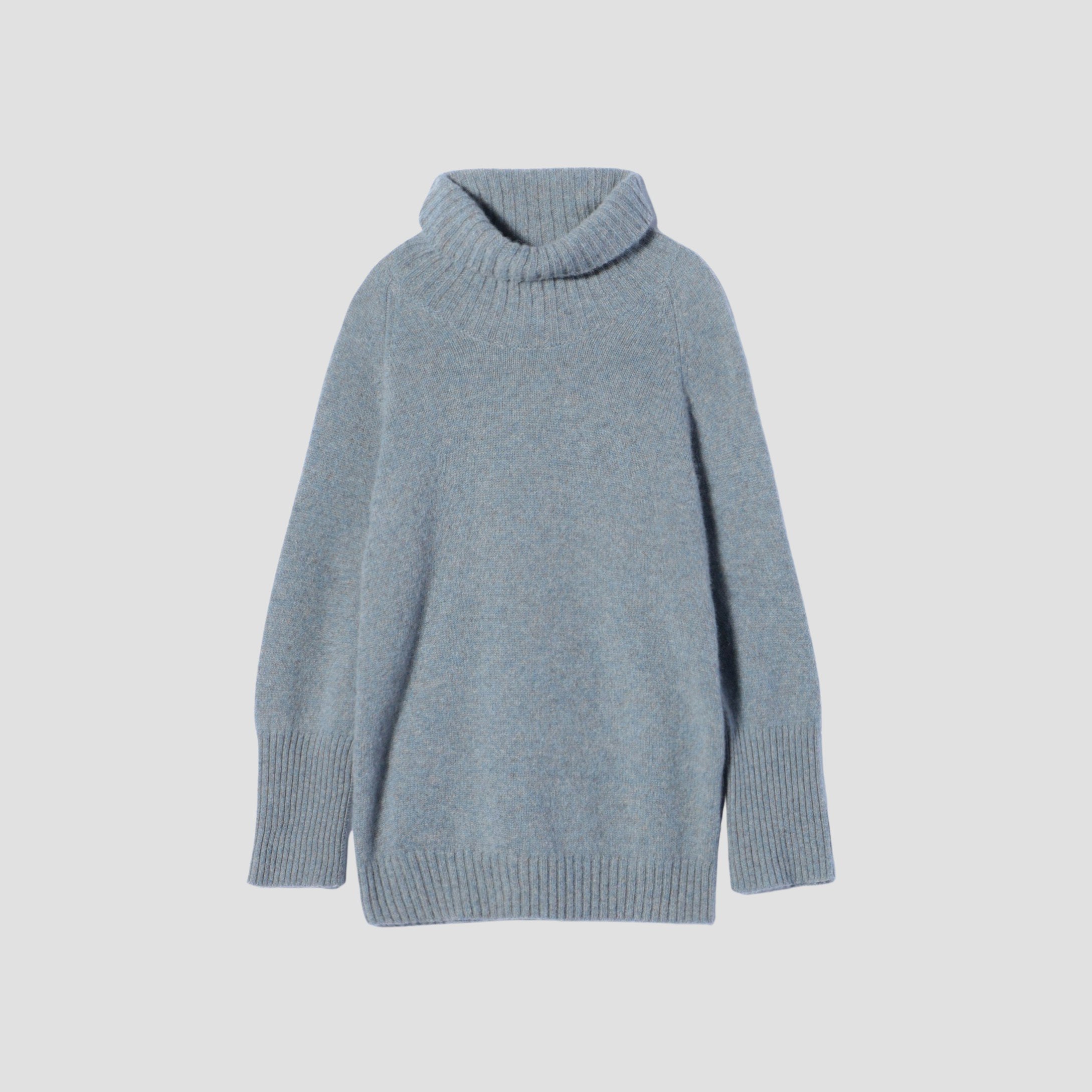 美品 マーガレットハウエル 模様編み クルーネックニット ライトグレー サイズ2 ニット / II / GREY(グレー) ｜ マーガレット・ハウエル 公式リユース