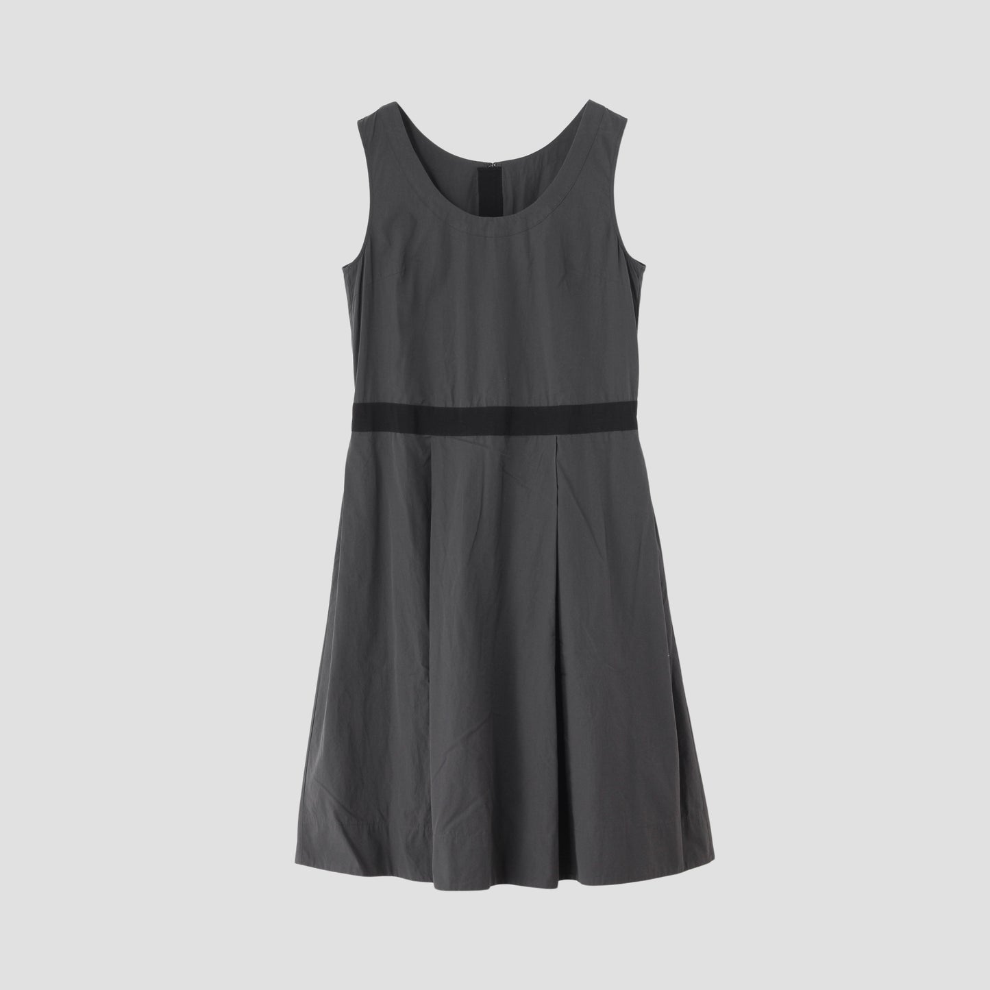 COTTON PLAIN CLOTH DRESS