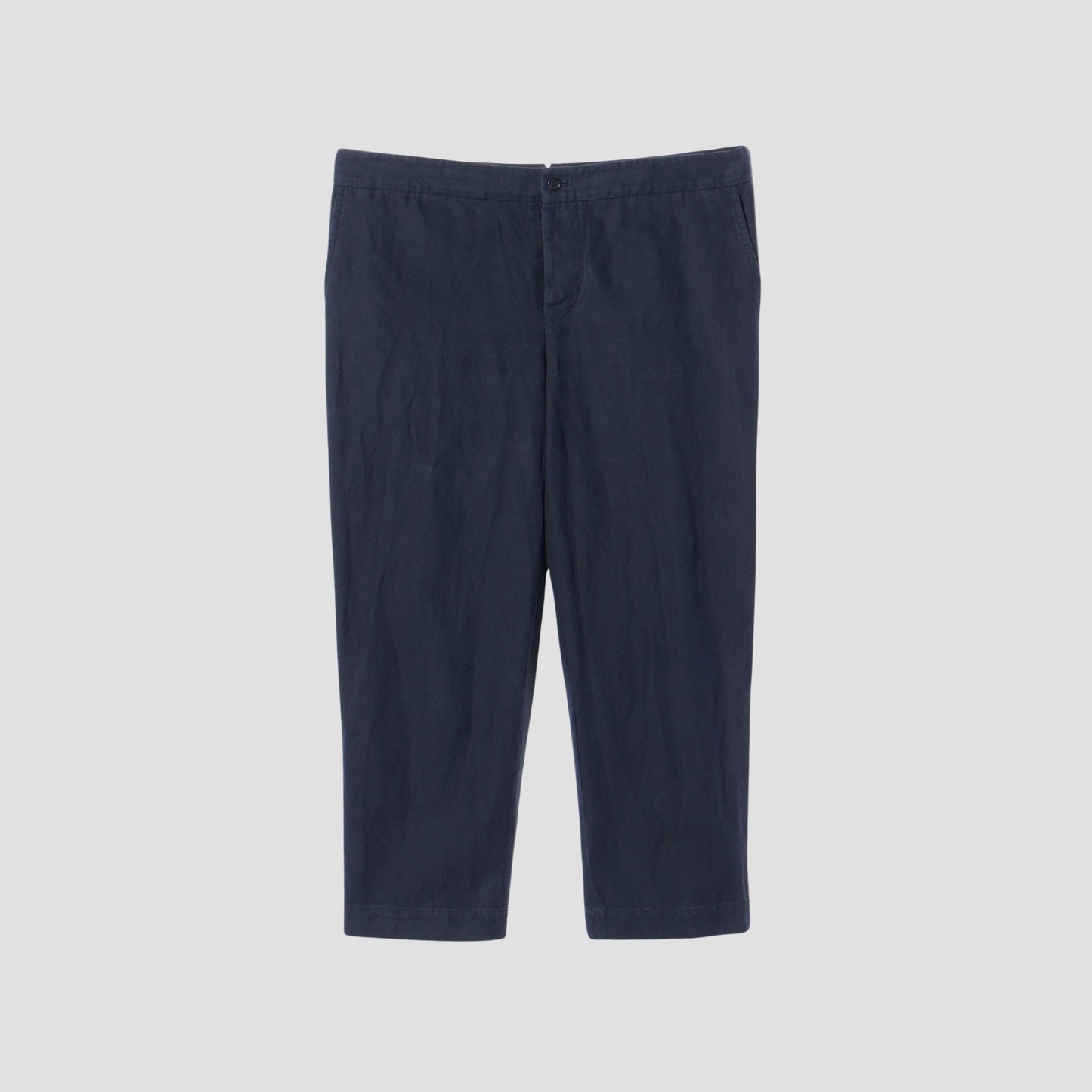 HIGH TWIST COTTON LINEN TROUSERS