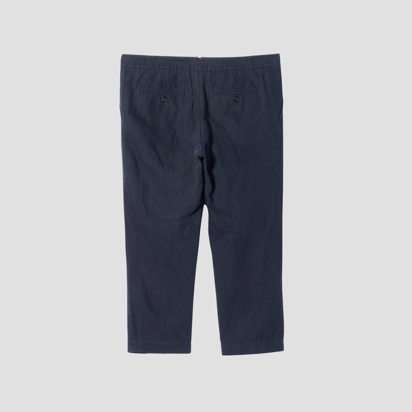 HIGH TWIST COTTON LINEN TROUSERS