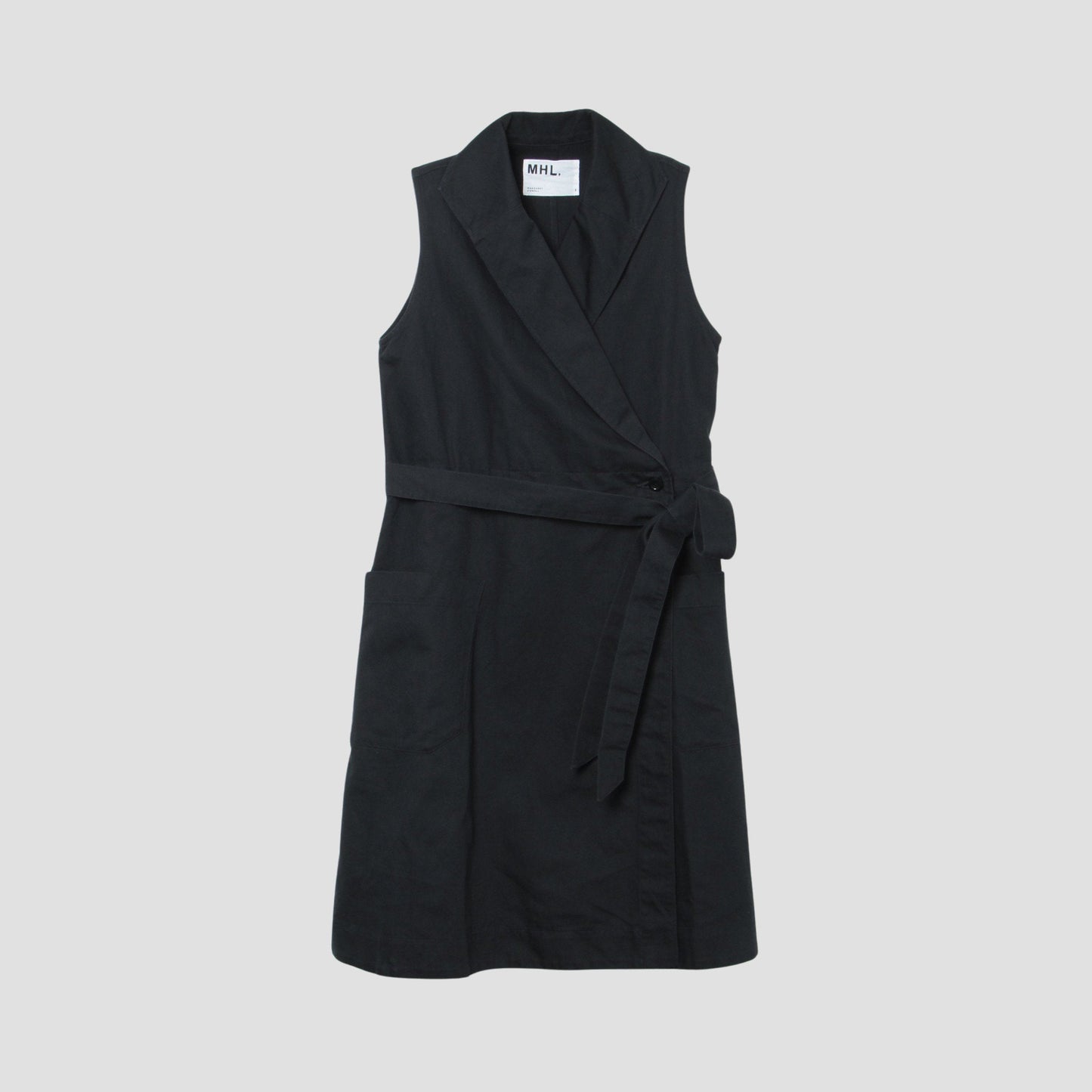 COTTON LINEN DRILL DRESS