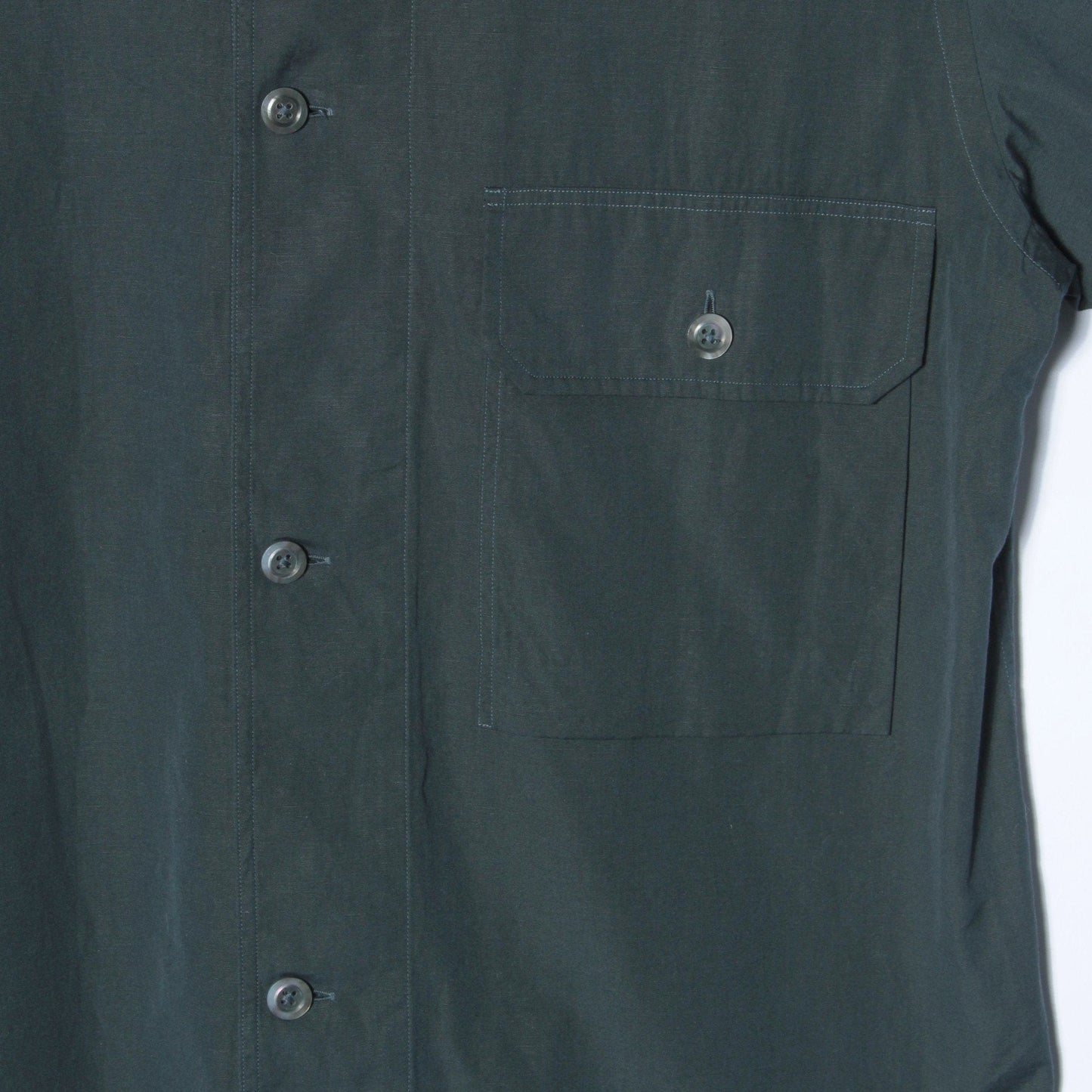 COTTON LINEN POPLIN SHIRT