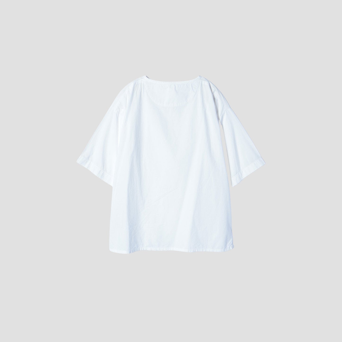 COTTON SLUB POPLIN SHIRT