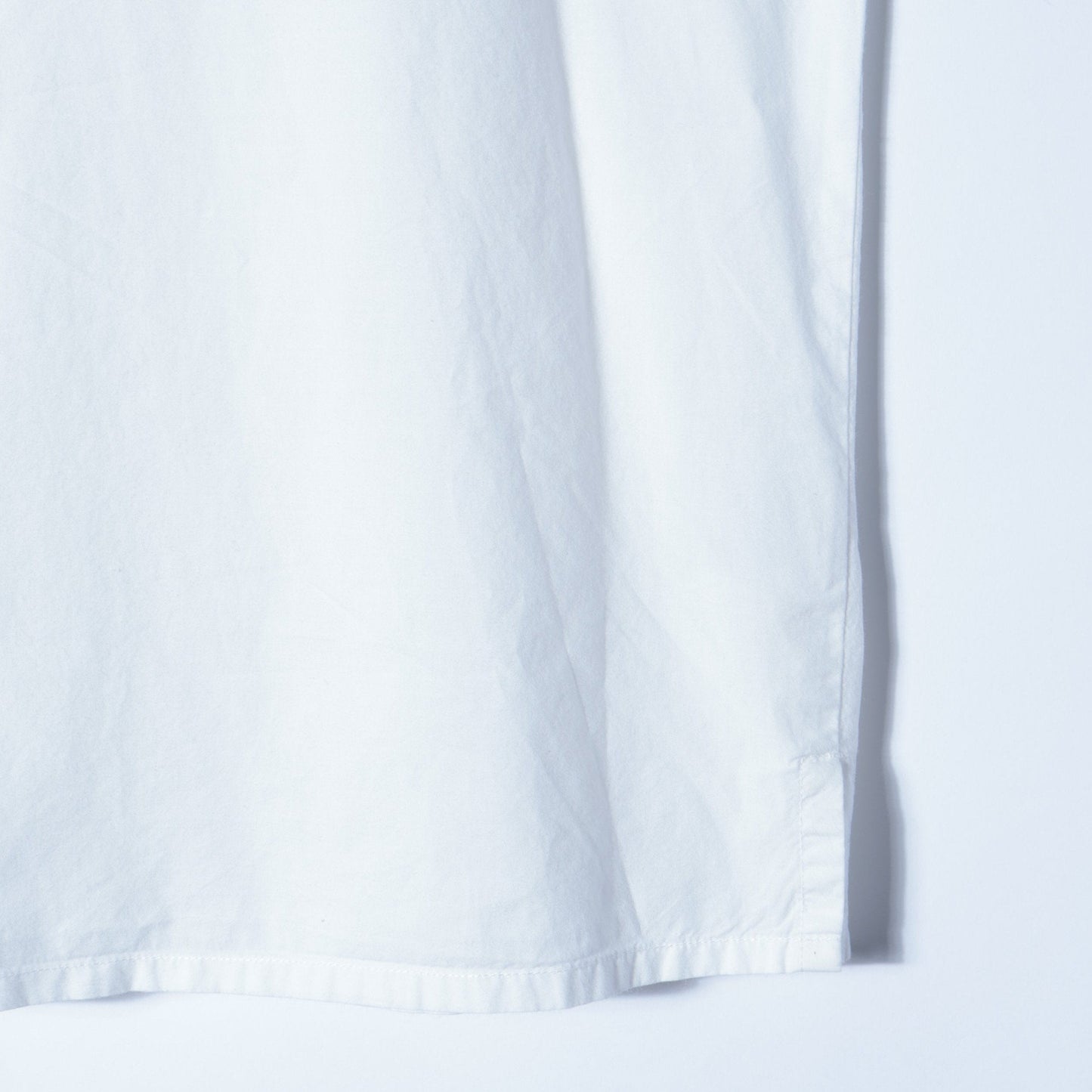 COTTON SLUB POPLIN SHIRT