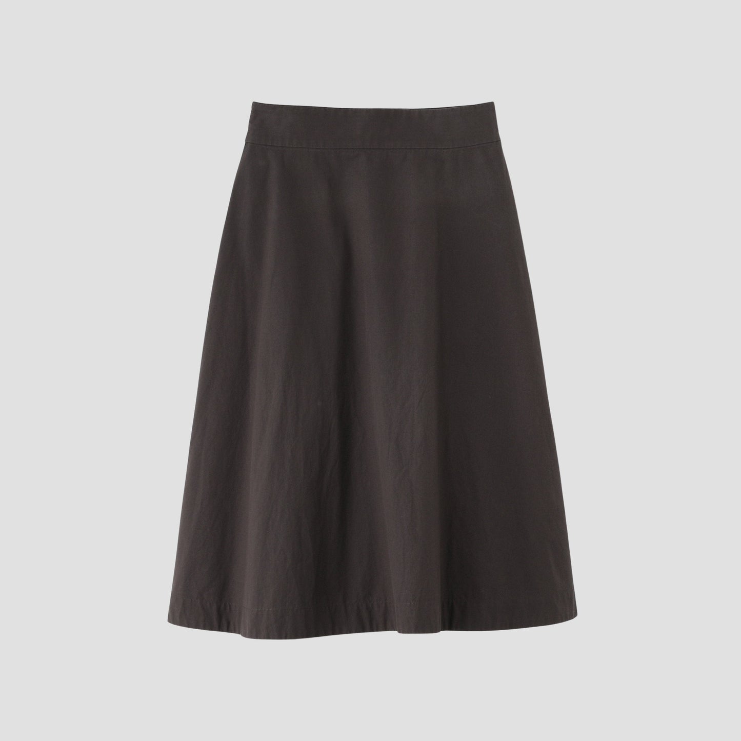 HIGHDENSE COTTON POPLIN SKIRT